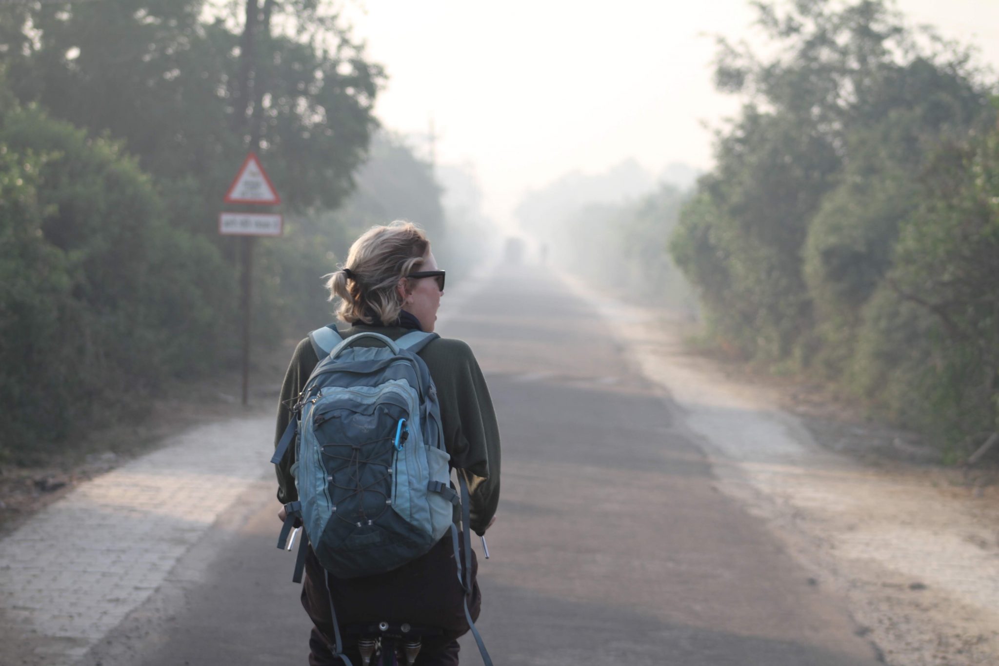 Cycling in Keoladeo National Park, India