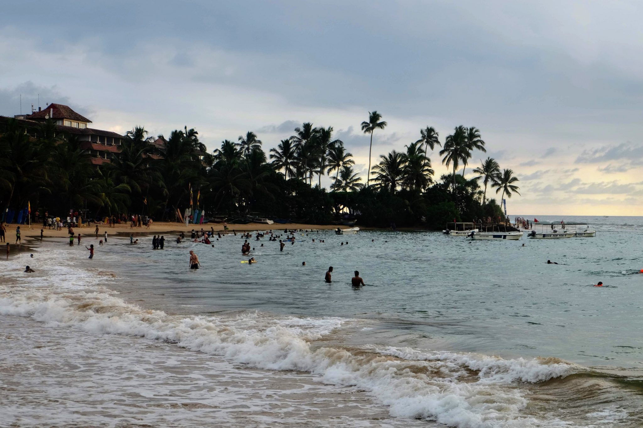 Hikkaduwa Beach, Sri Lanka