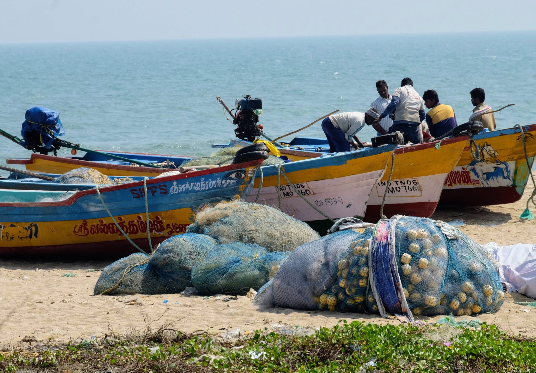 Serenity Beach near Pondicherry, South India