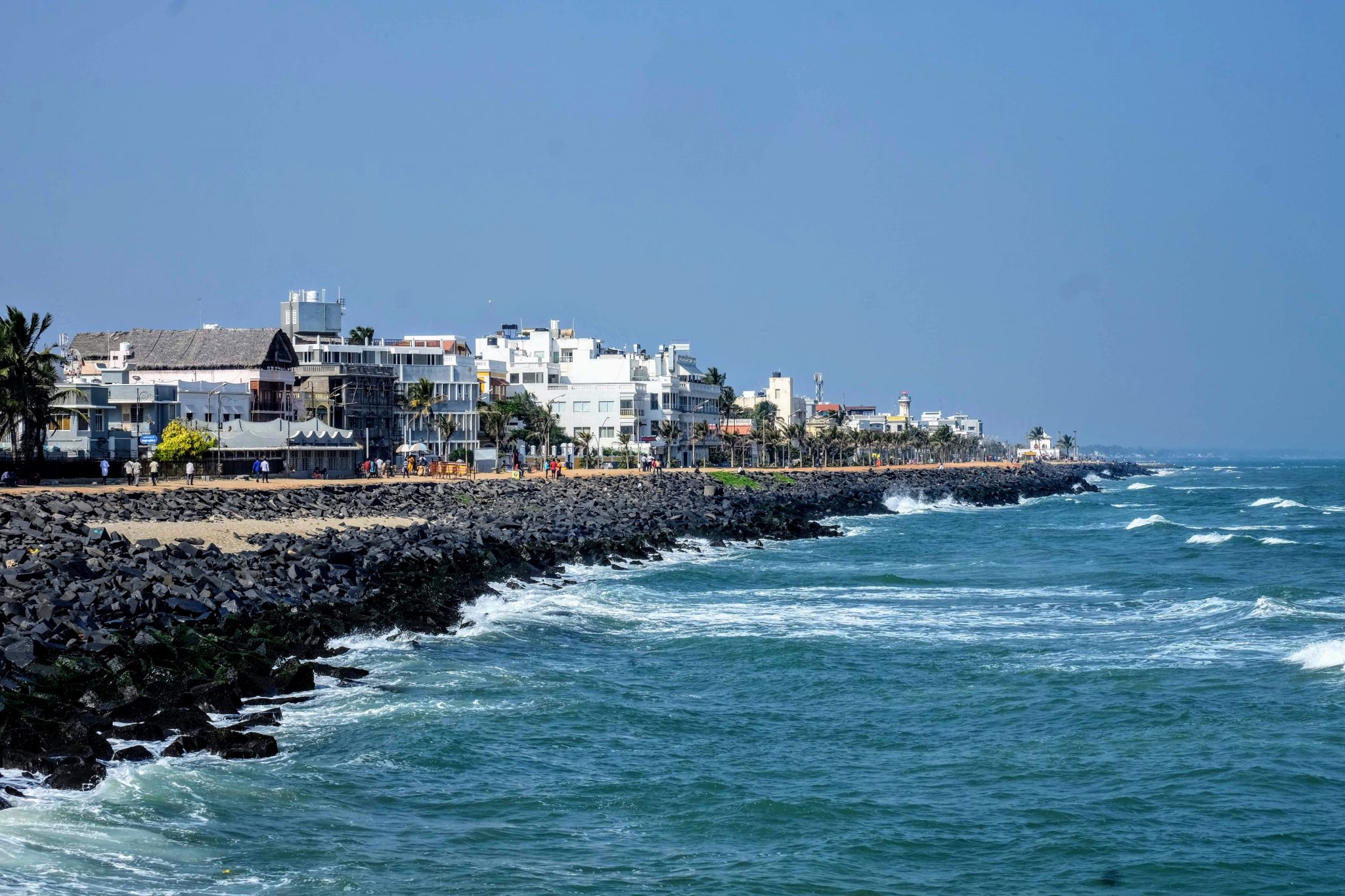 Pondicherry promenade