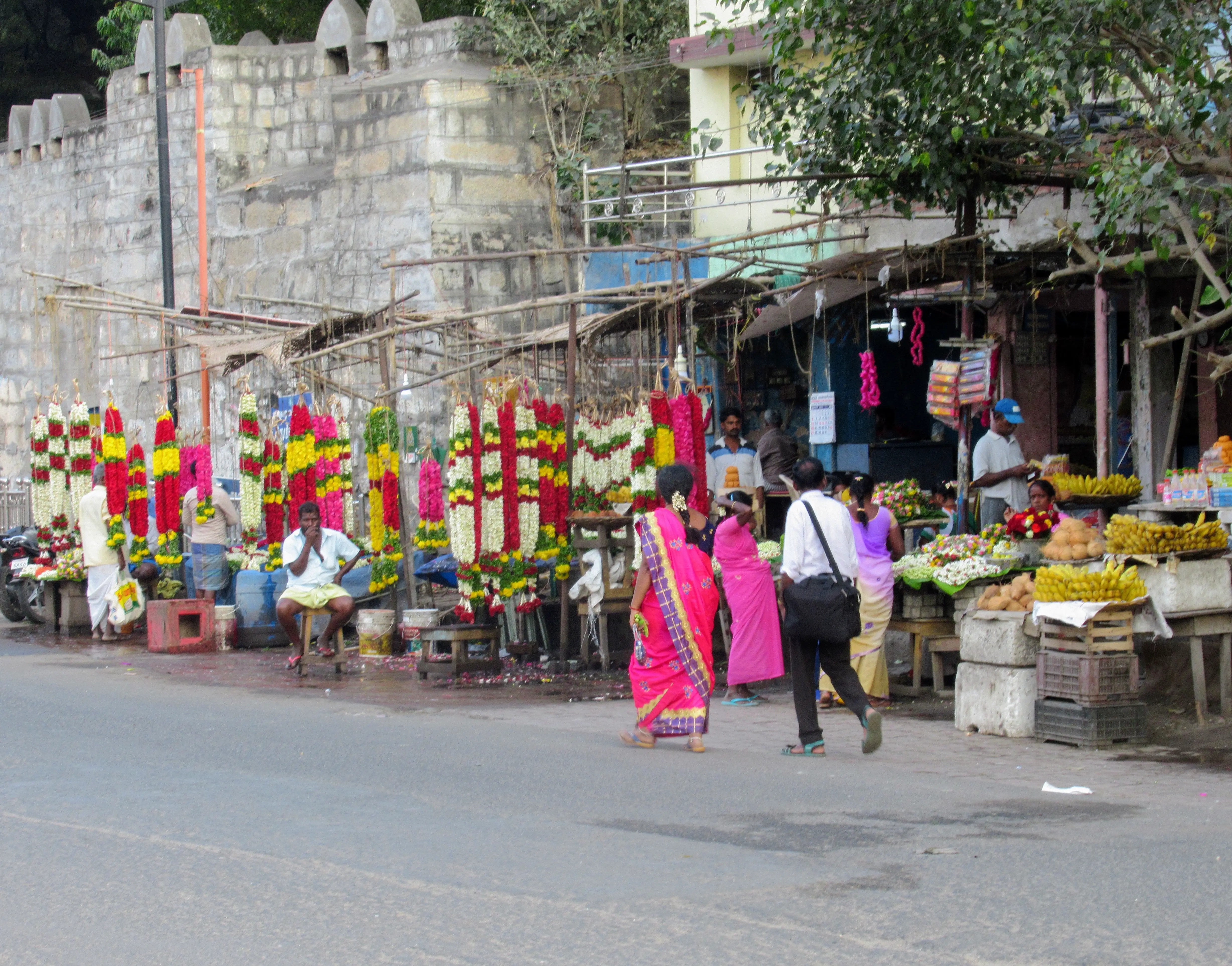 Flower market, Madurai