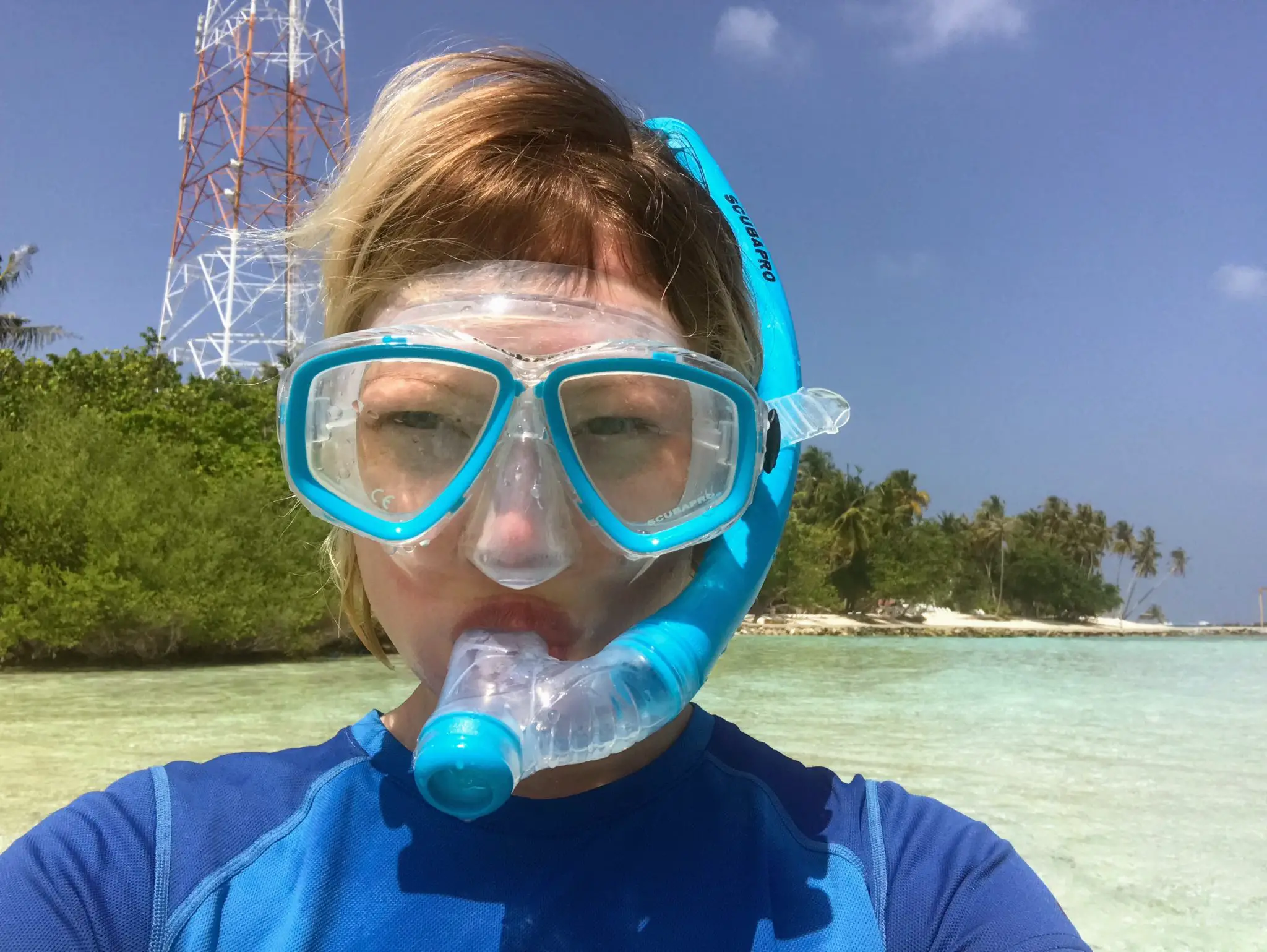 Snorkelling in Thulusdhoo, Maldives 