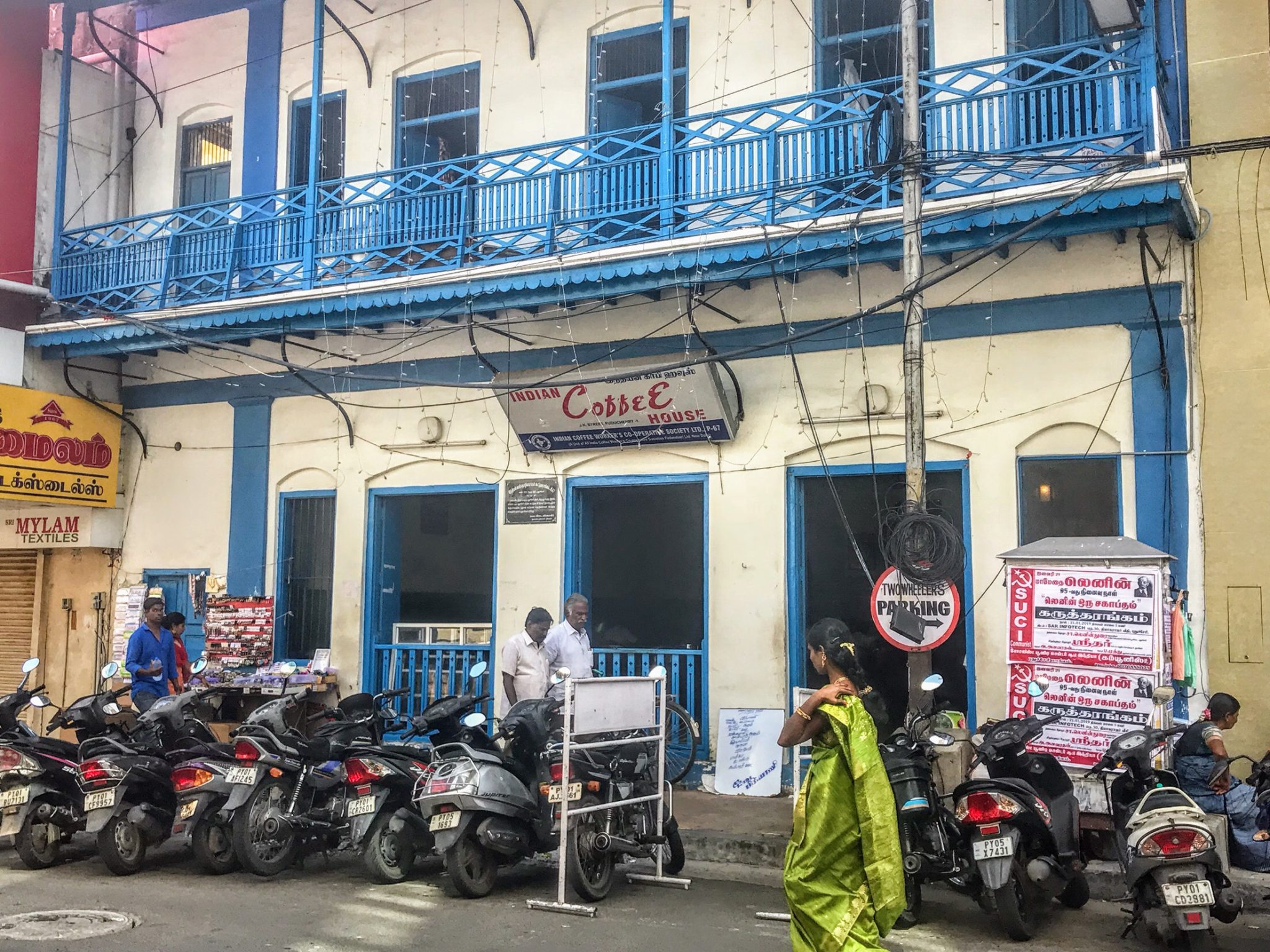 Indian Coffee House from Life of Pi, Pondicherry