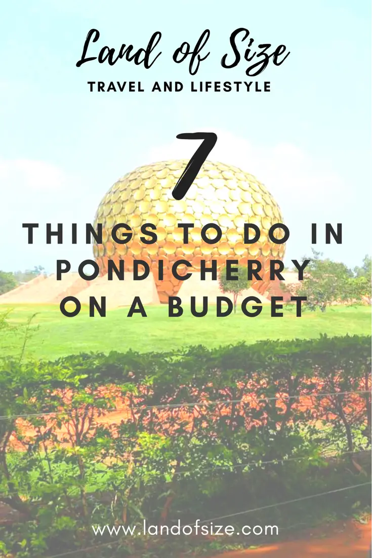 9 things to do in Pondicherry on a budget