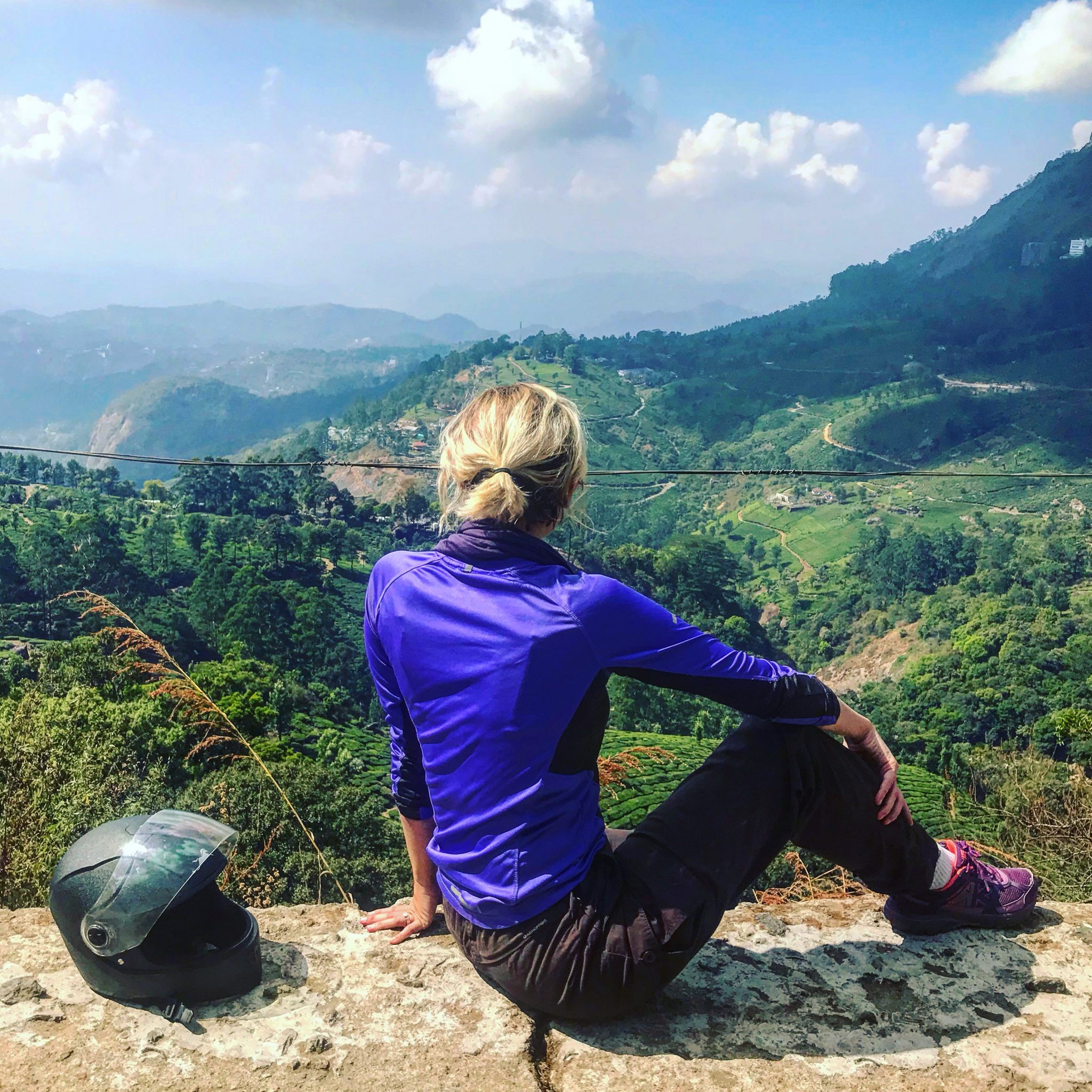 Viewpoint in Munnar, South India