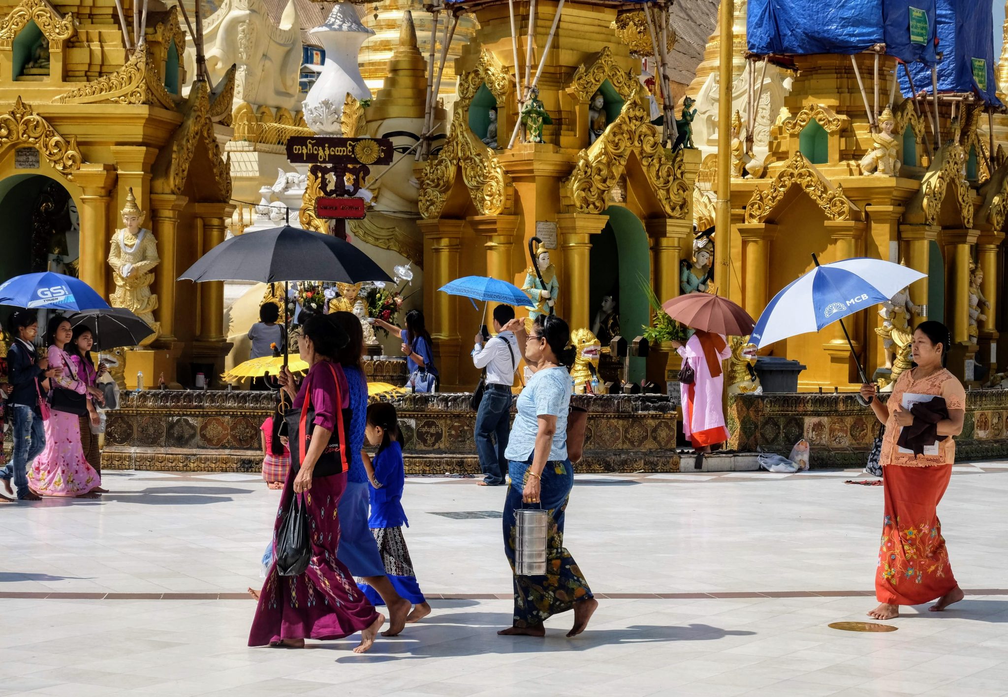 Shwedagon Pagoda, Yangon, Myanmar