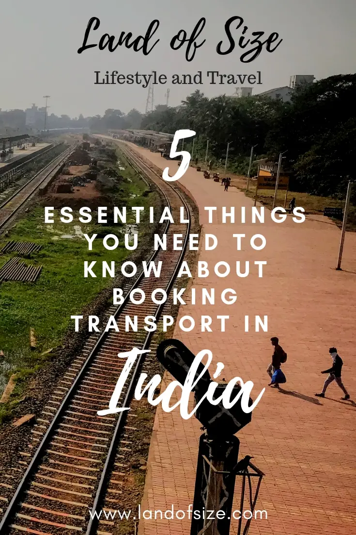 5 essential things you need to know about booking transport in India