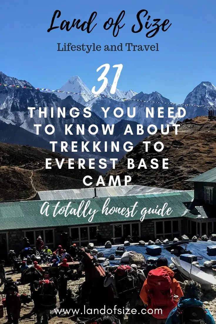 31 things you need to know about trekking to Everest Base Camp in Nepal