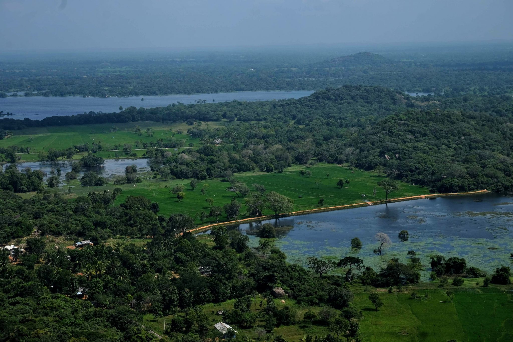View from Aradhana Gala, Mihintale, Sri Lanka