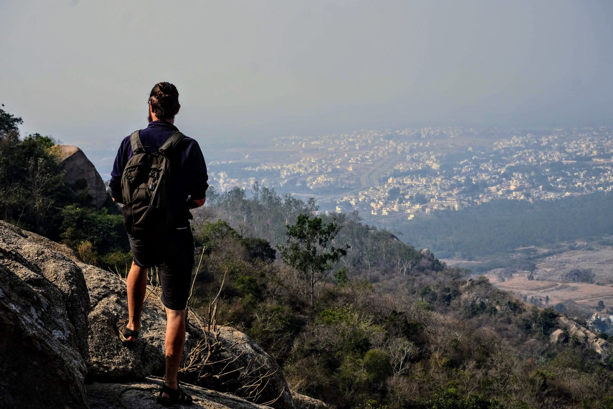 View from Chamundi Hills, Mysore/Mysuru South India