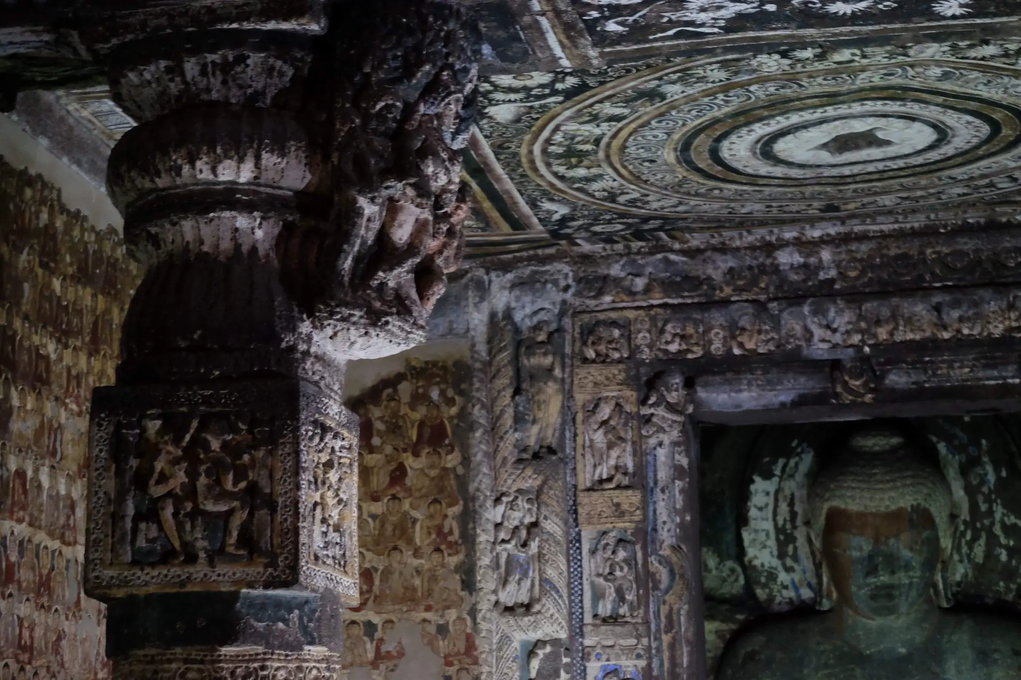 Cave 1, Ajanta Caves, Maharastra, South India