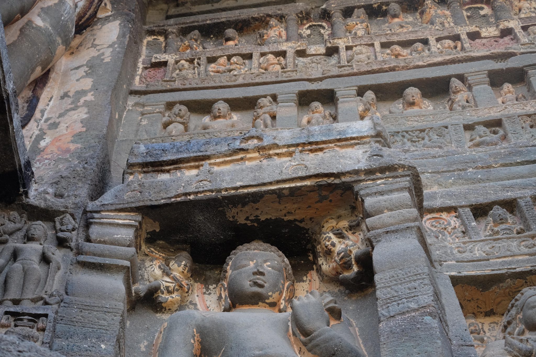 Cave 26, the Ajanta Caves, Maharastra, South India