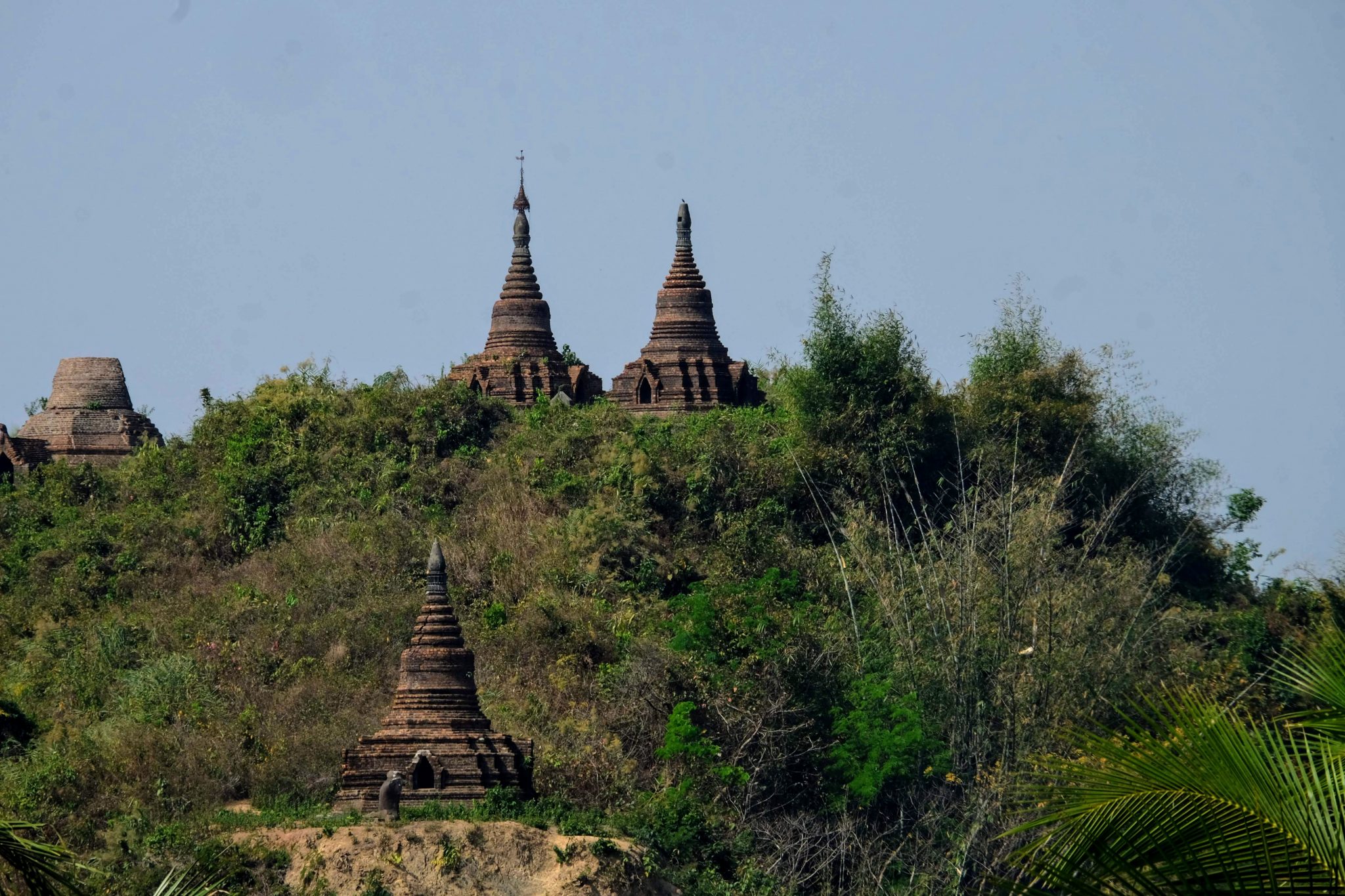 Temples at Mrauk U, Myanmar