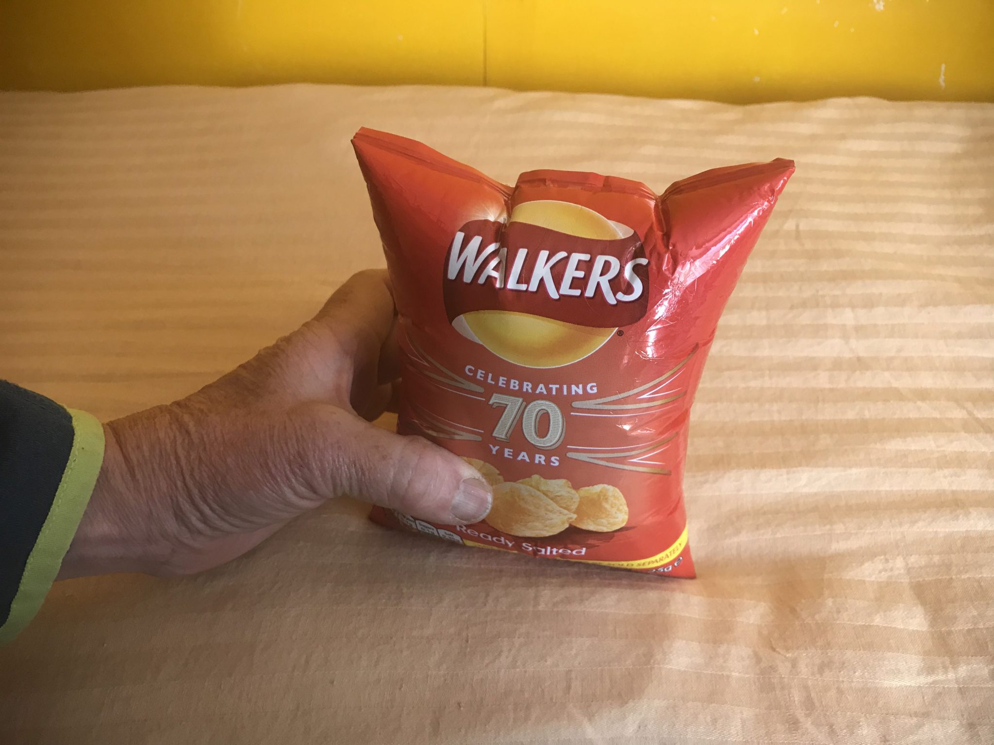 Crisps at altitude, EBC trek, Nepal