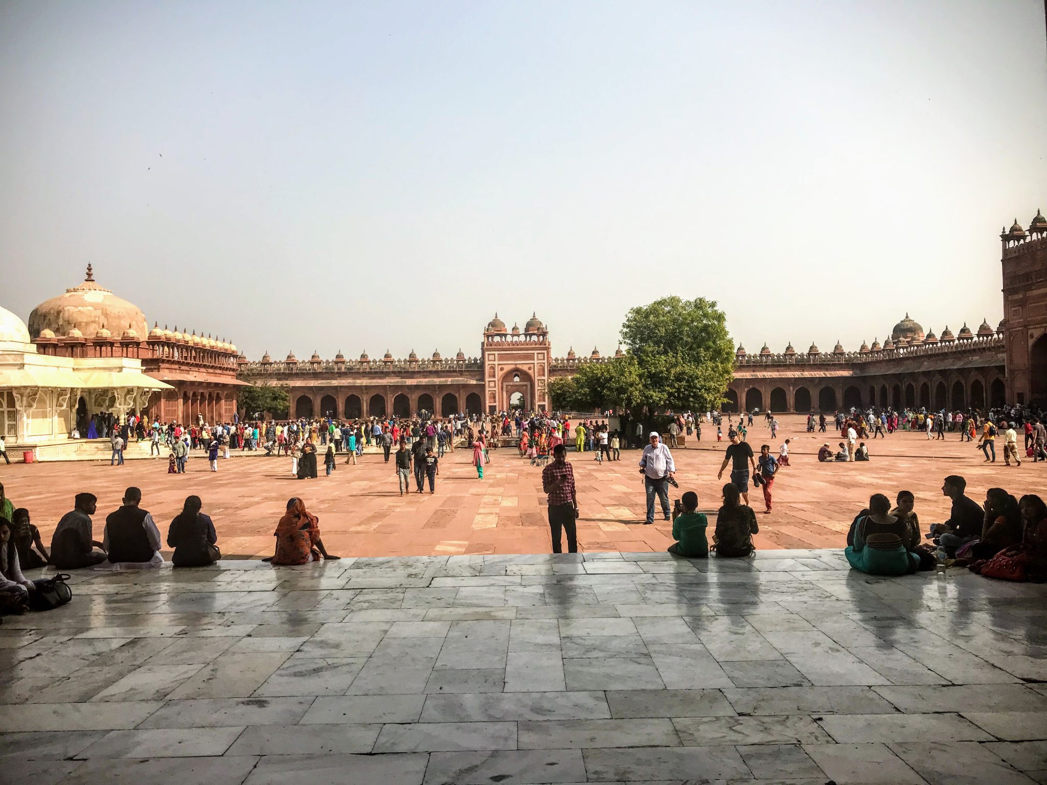 Inside the Jama Masjid, Fatehpur Sikri, North India