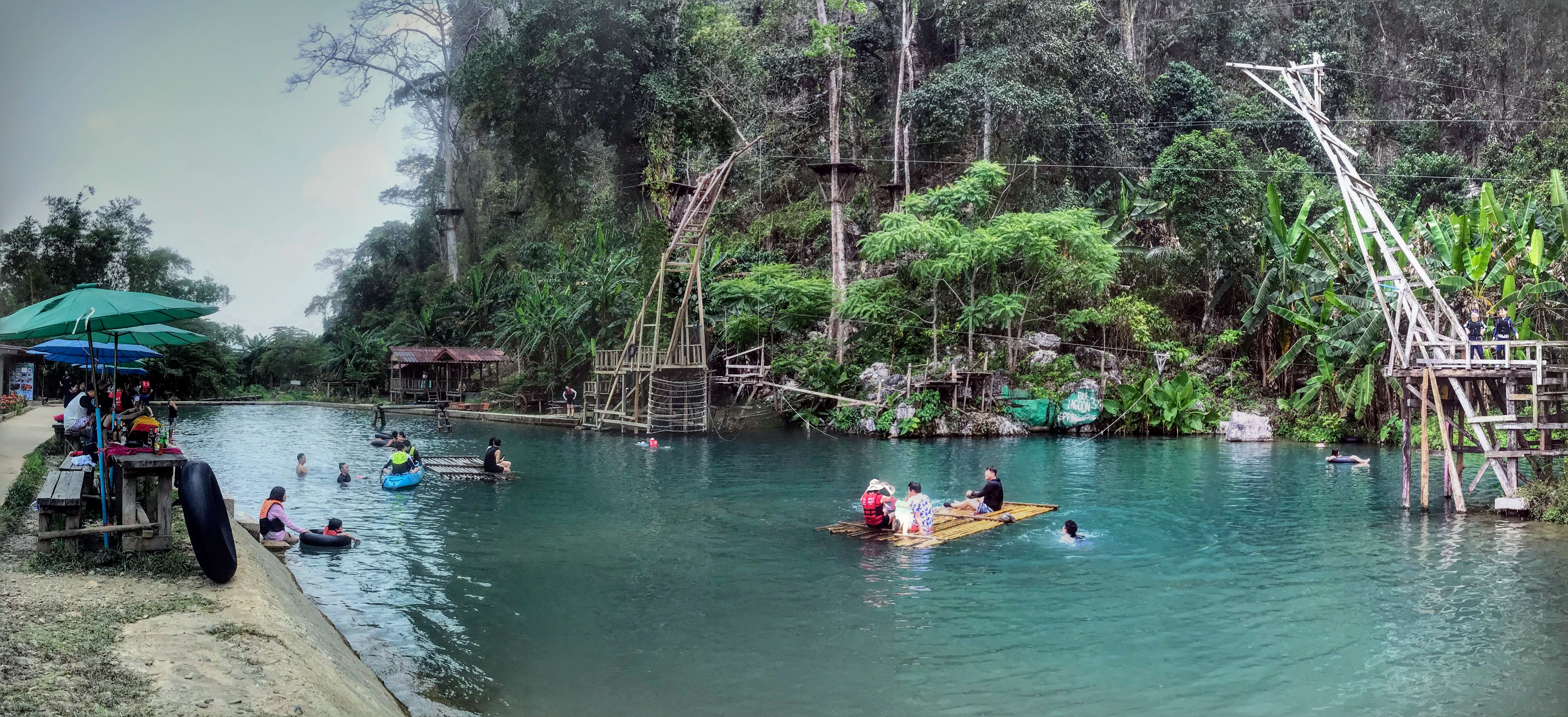 Blue lagoon 3, Vang Vieng, Laos