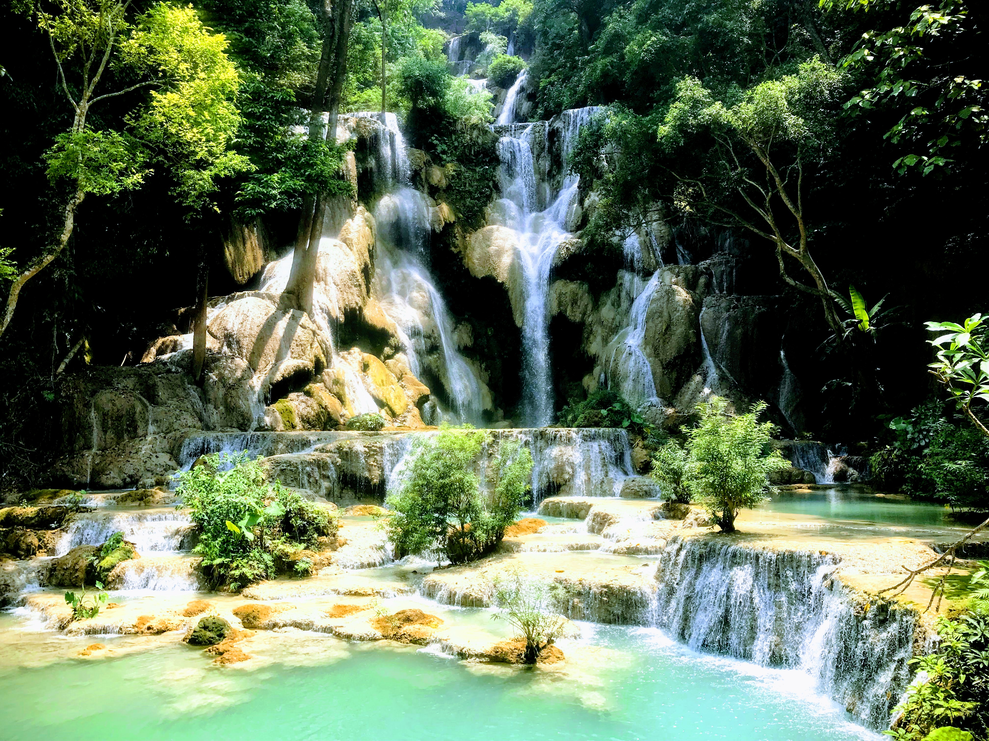 Kuang Si Falls, Luang Prabang, Laos