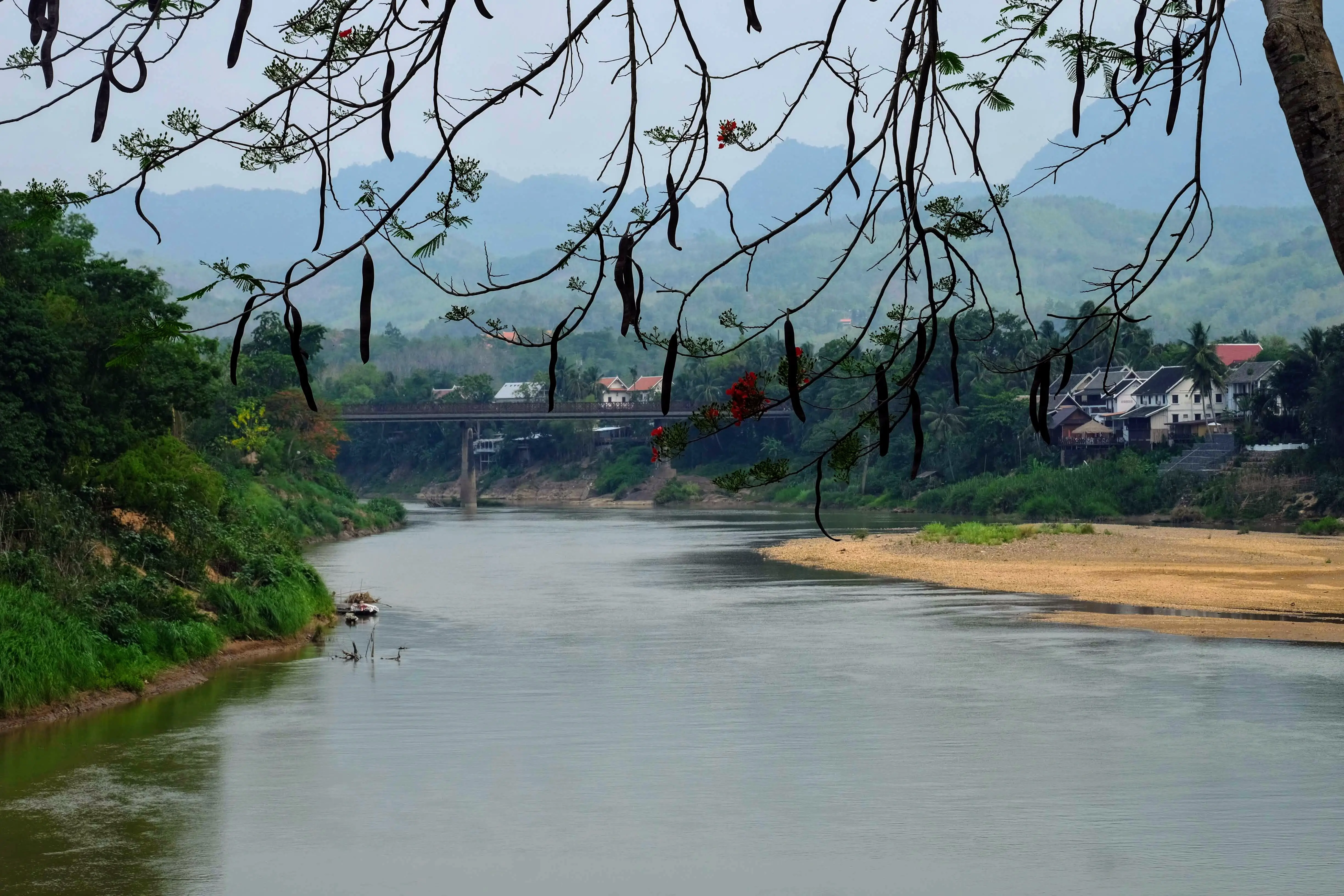 Nam Khan River, Luang Prabang, Laos 
