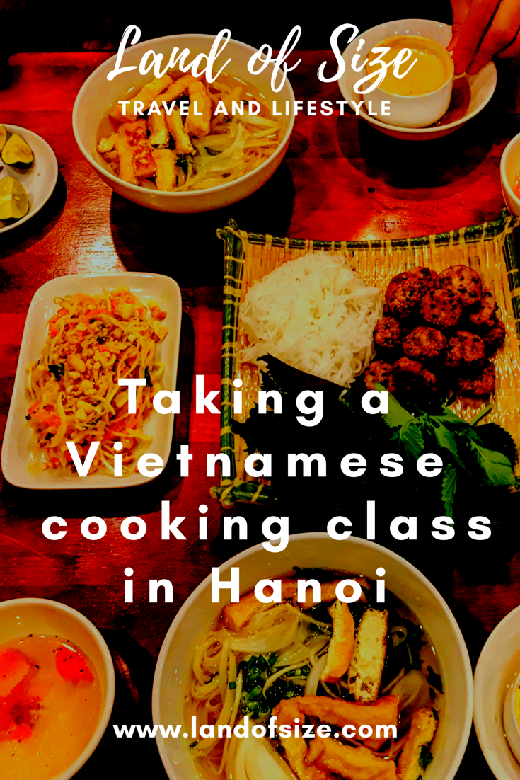 Taking a Vietnamese vegetarian cooking class in Hanoi, Vietnam 