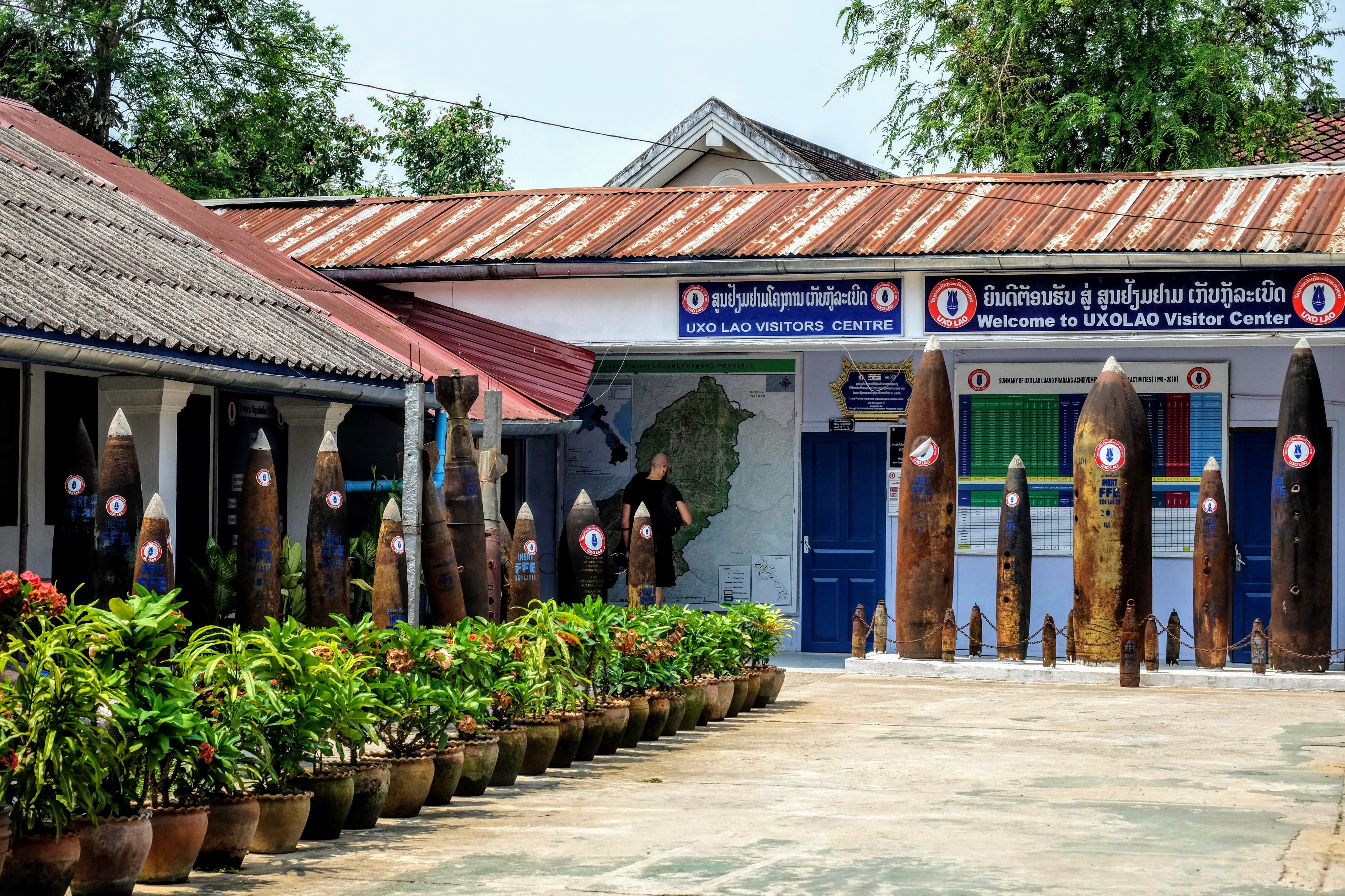 UXO visitor centre, Luang Prabang, Laos