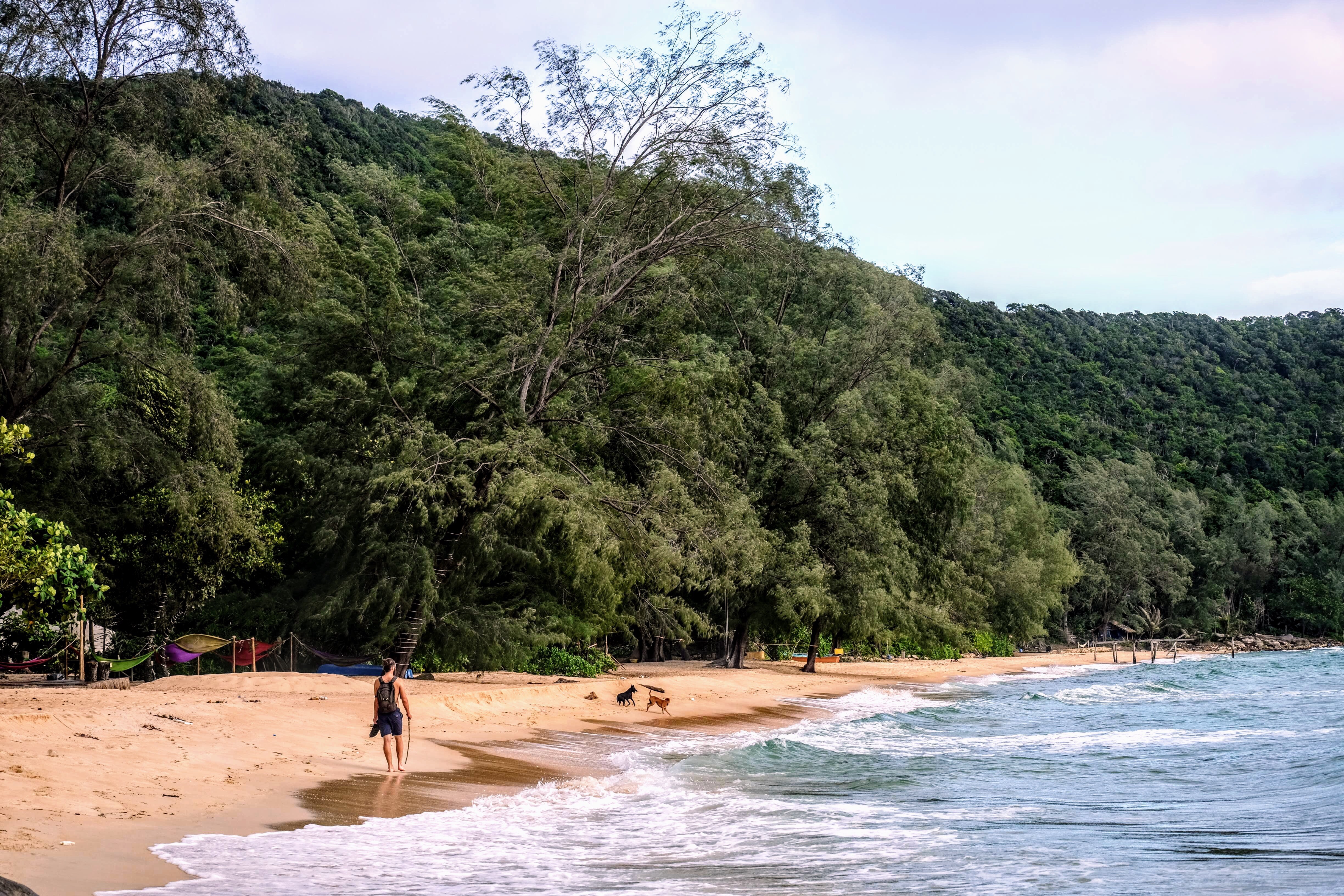 Sunset Beach, Koh Rong Samloem, Cambodia 