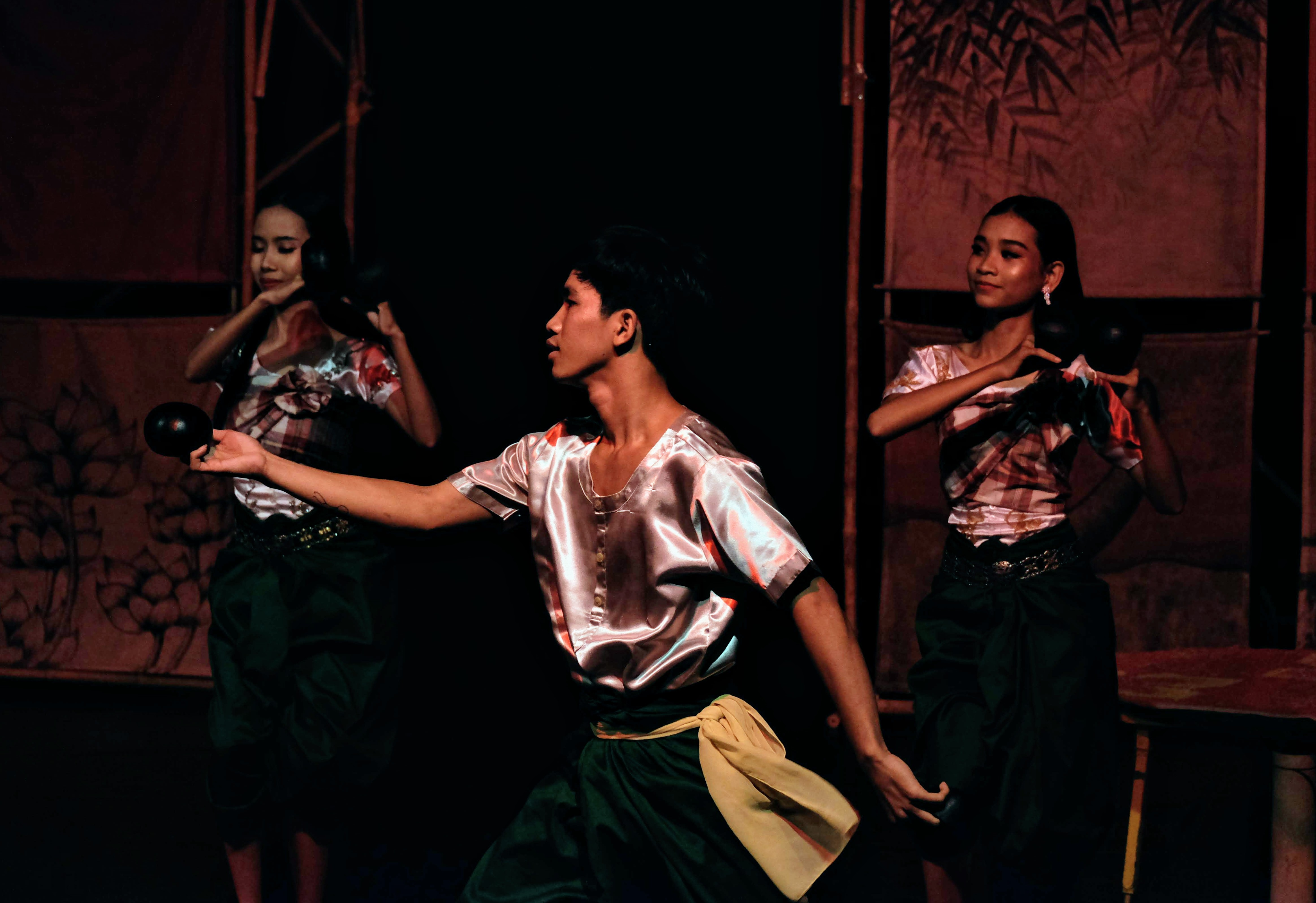 Performers at Phare Circus, Battambang, Cambodia