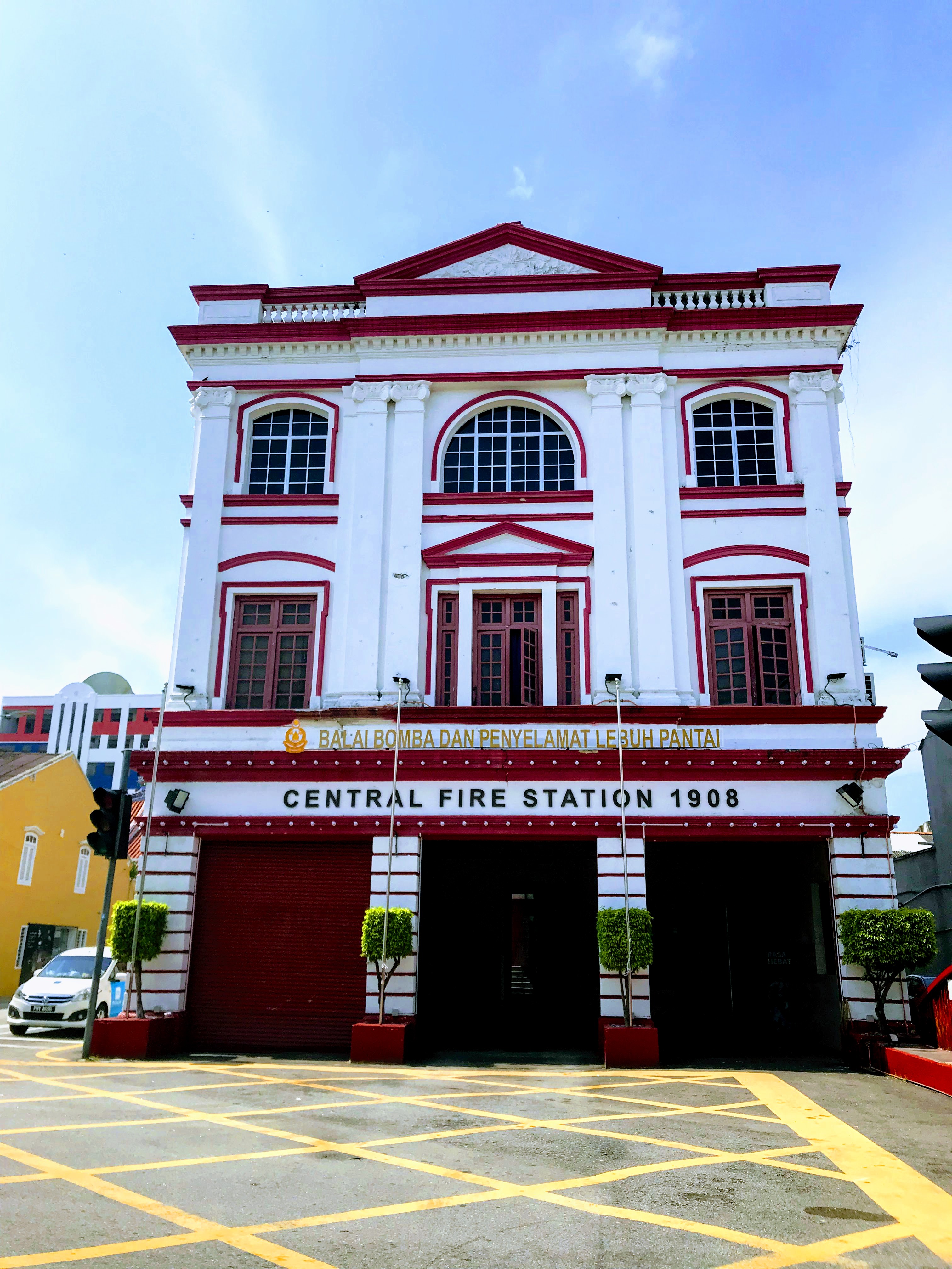 Central Fire Station, George Town, Penang, Malaysia 