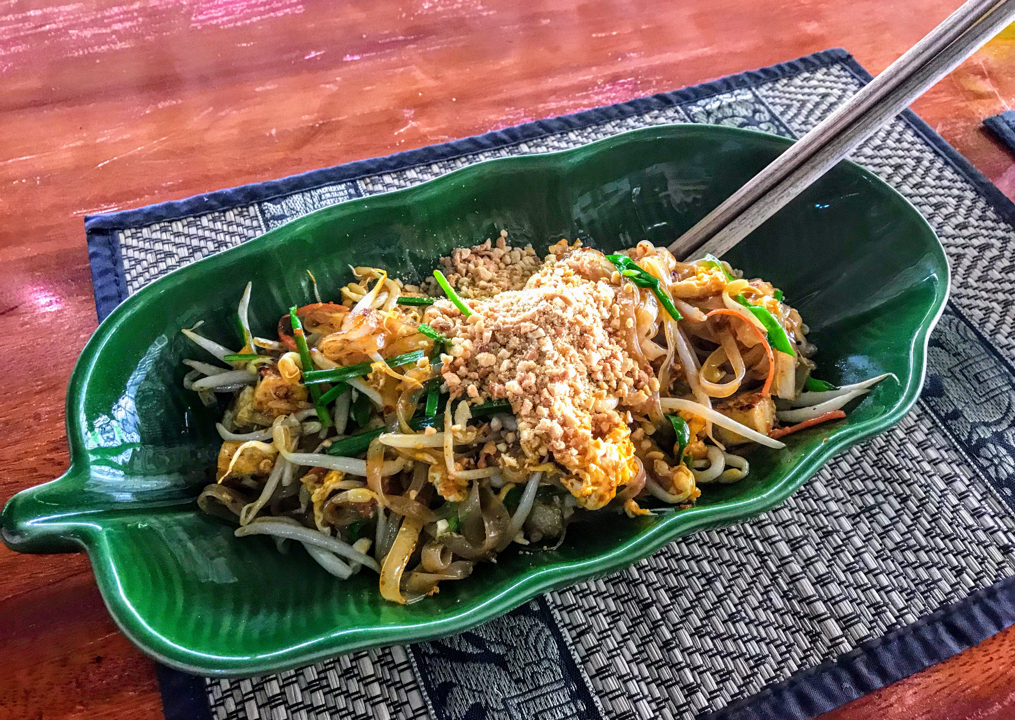 Pad Thai, Napalai Thai Cuisine School, Koh Chang