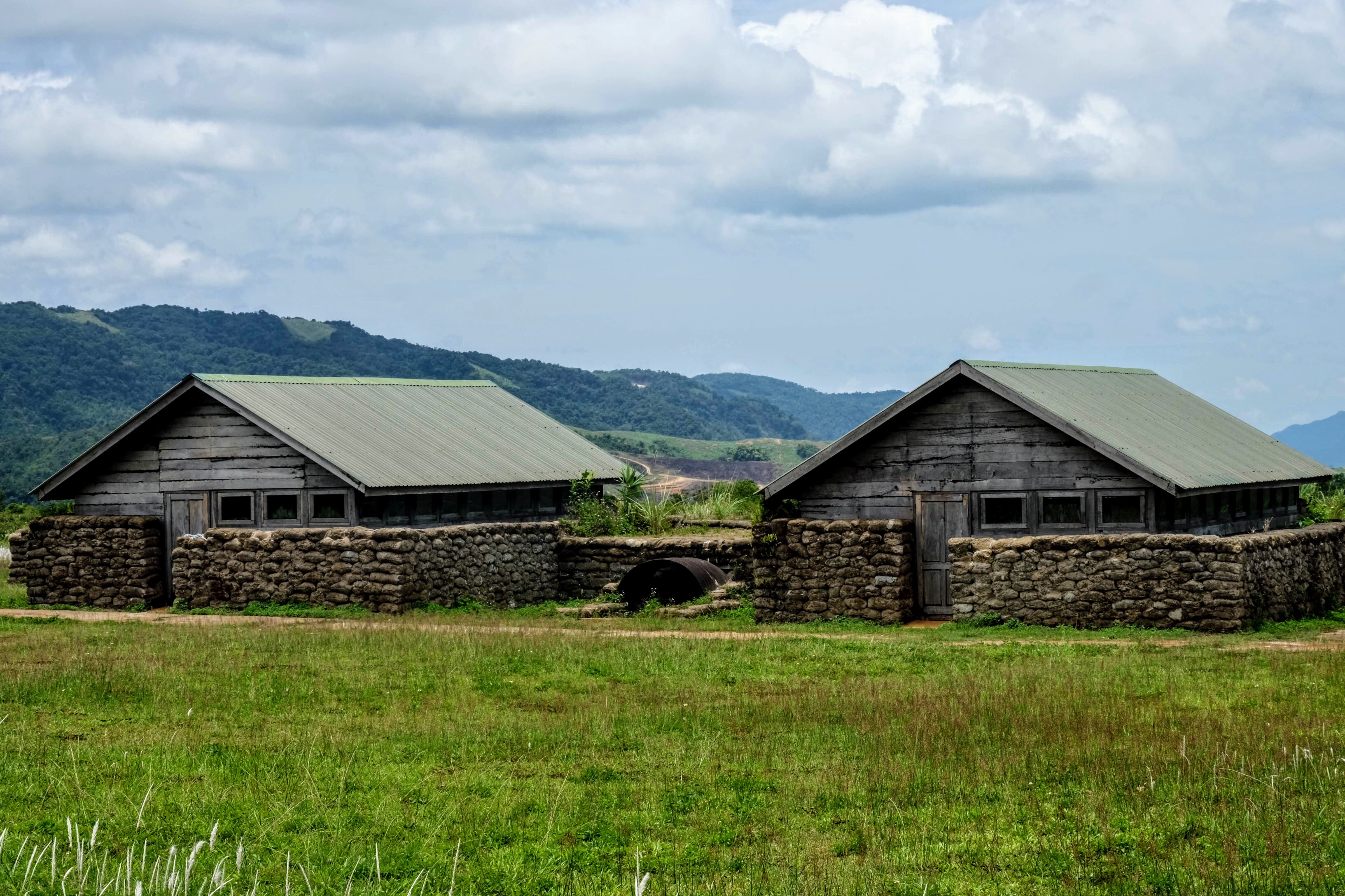 Khe Sanh Combat Base houses, Vietnam