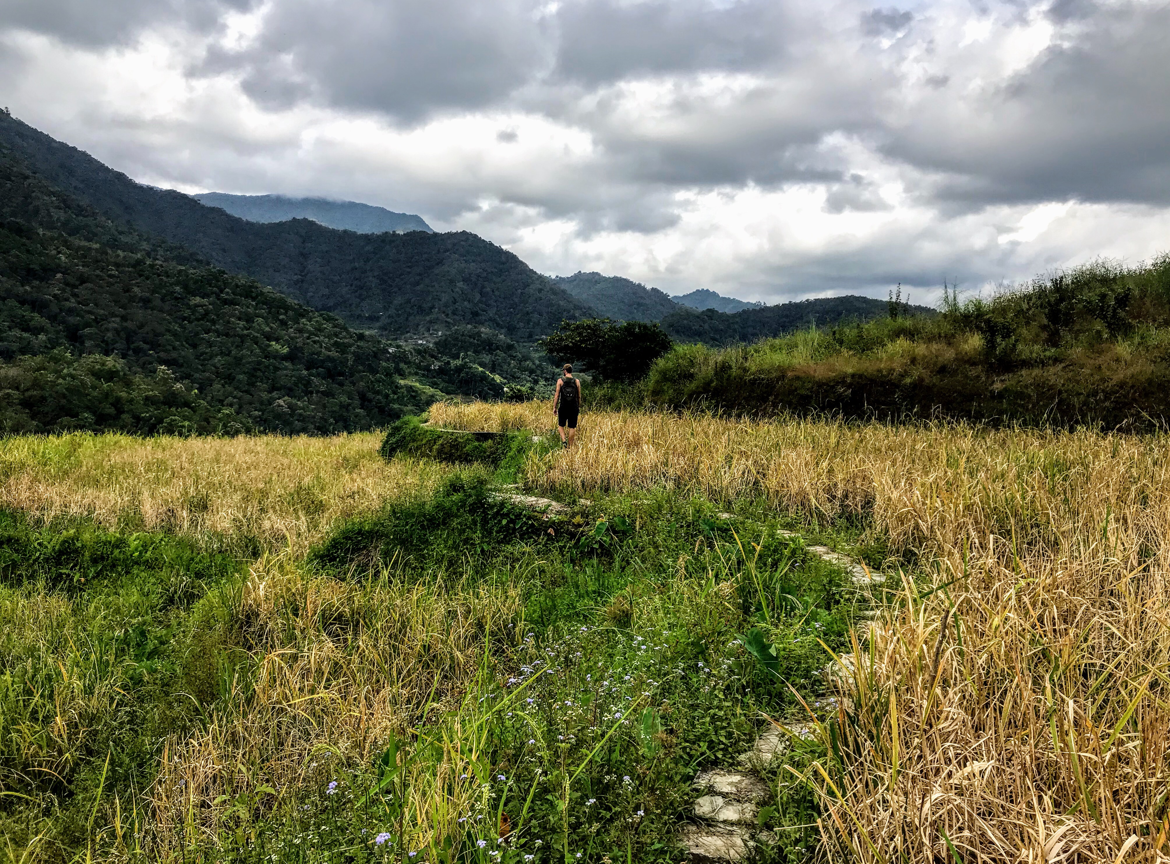 Walking to Poitan, Banaue, Philippines