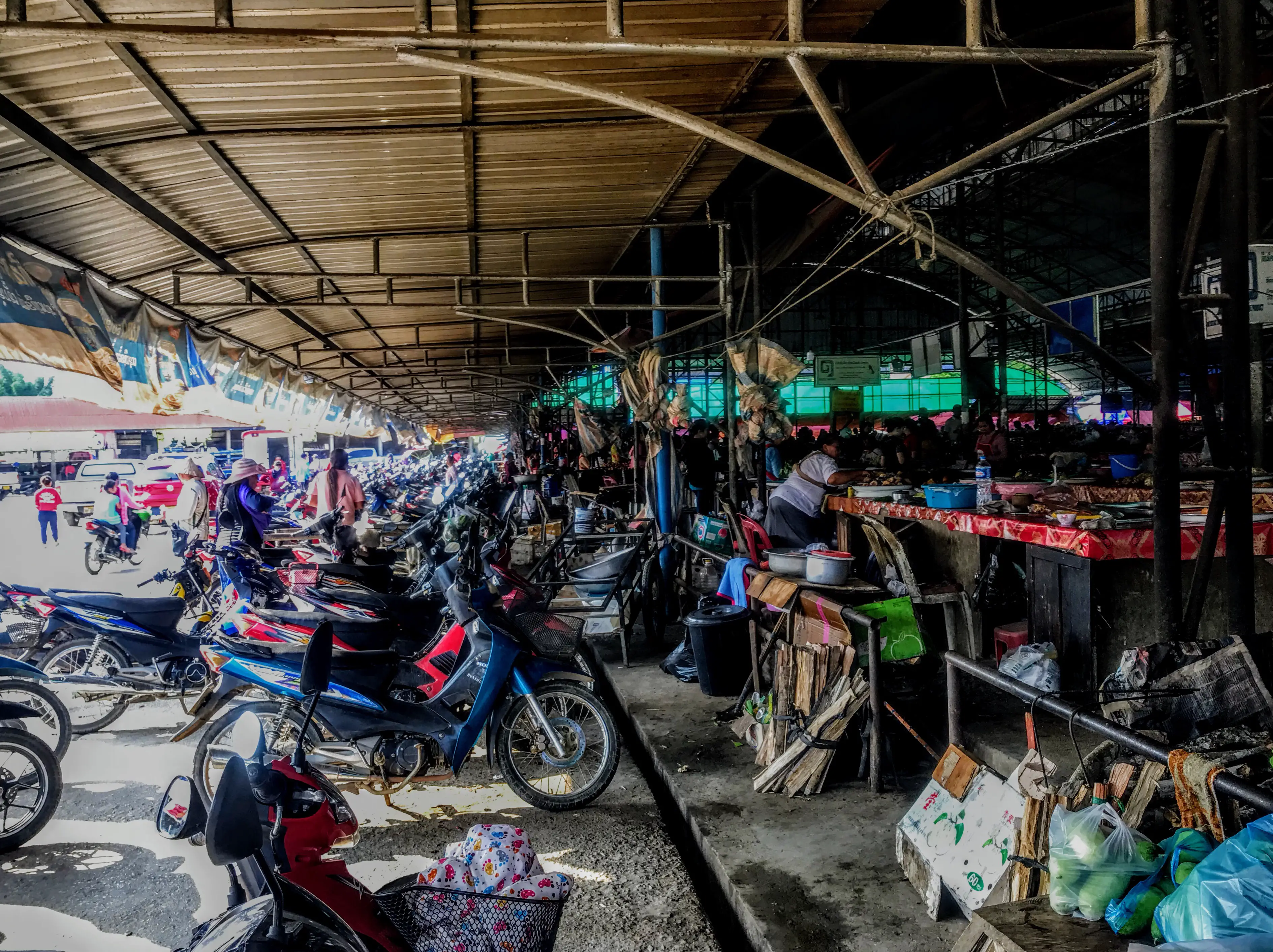 Xam Neua market, Laos