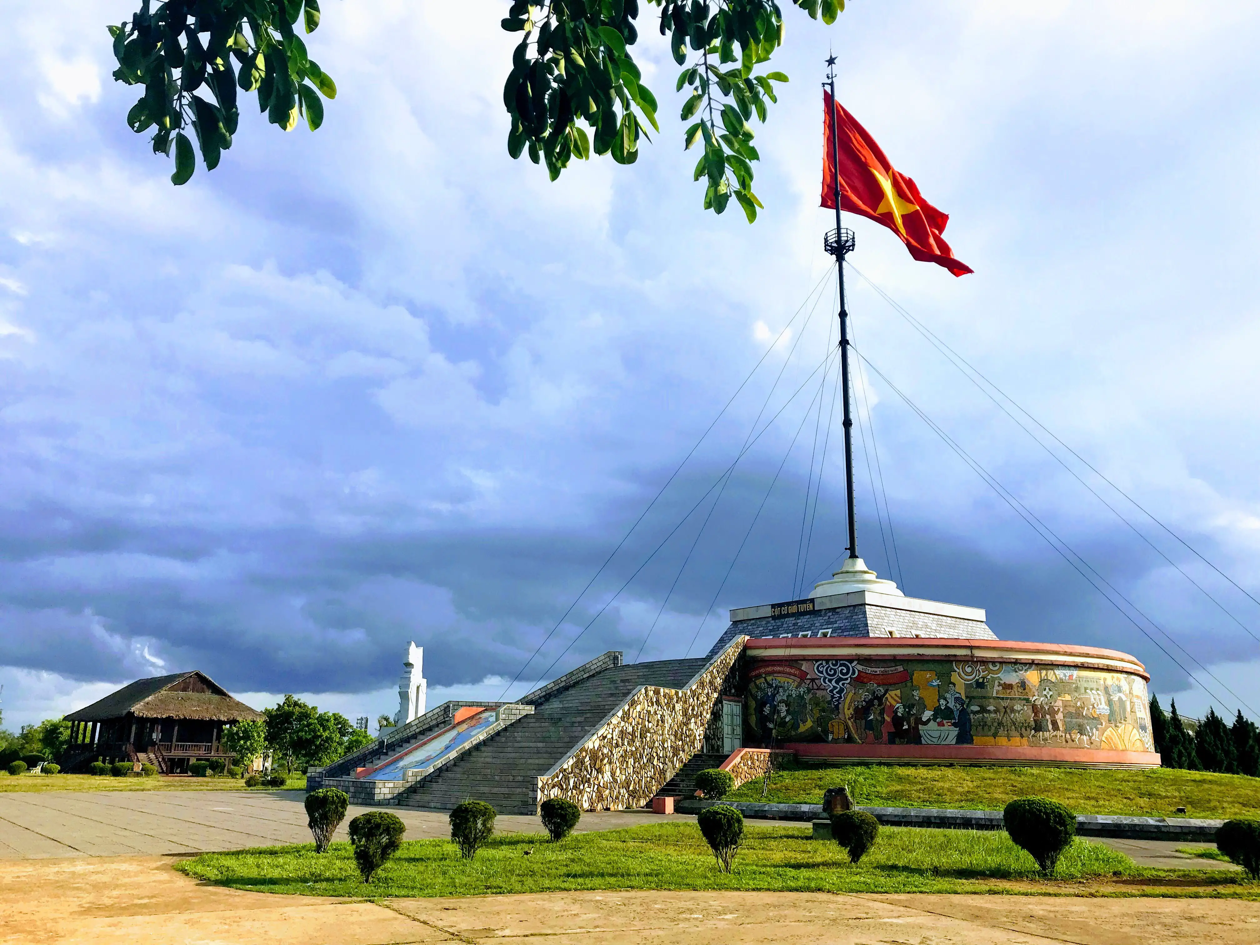 DMZ flagpole, Dong Ha, Vietnam