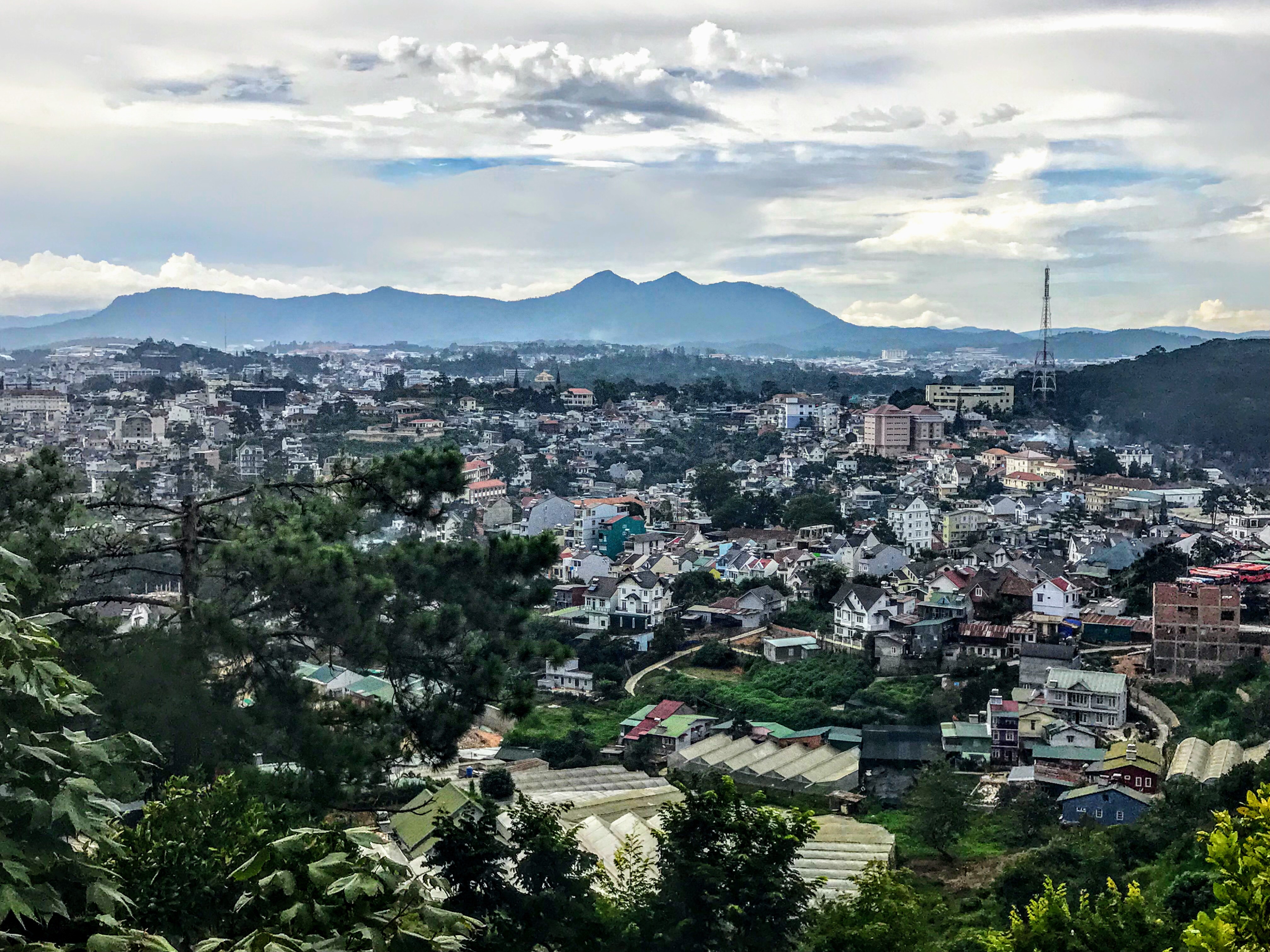 View from Robin Hill, Da Lat, Vietnam 