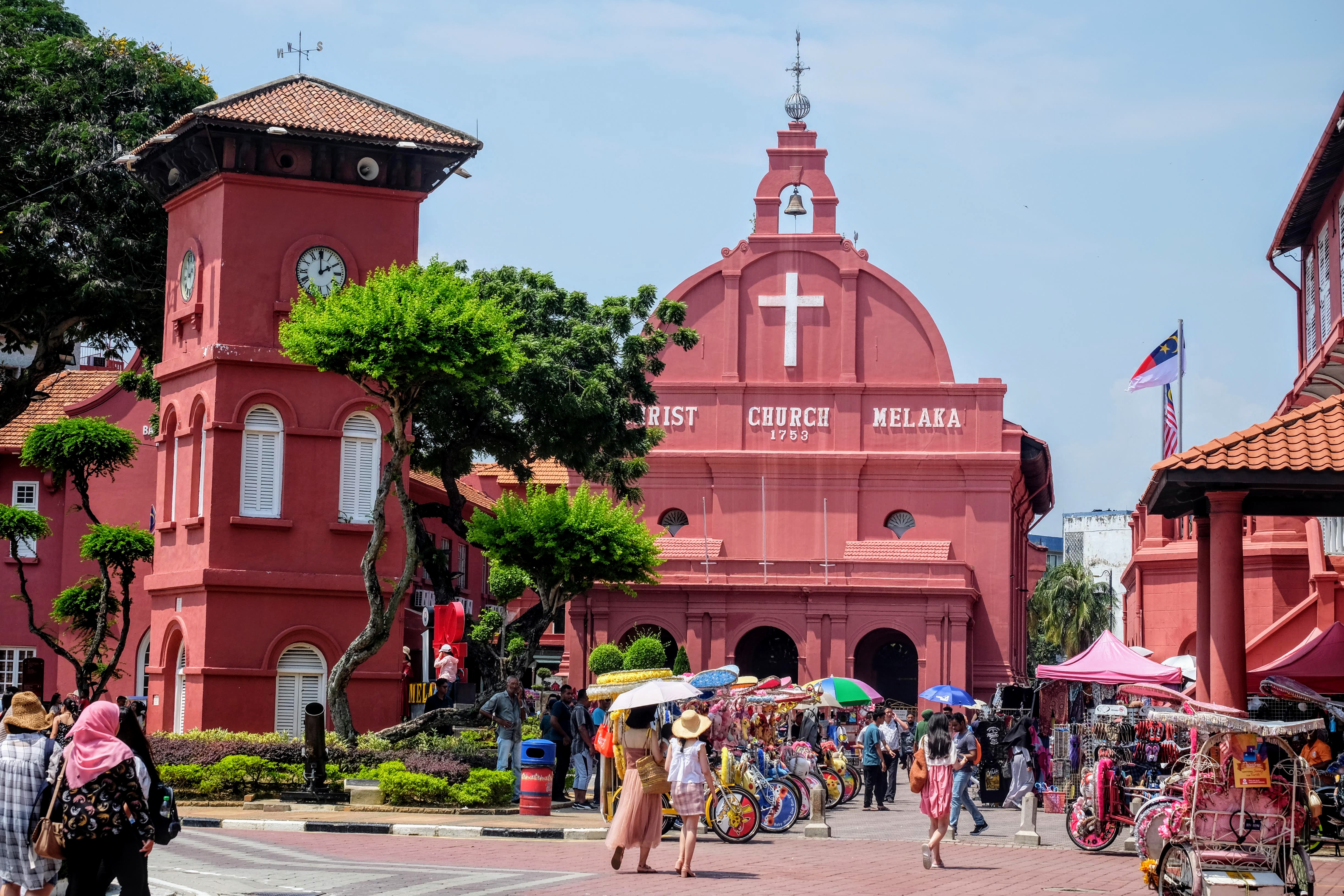 Christ Church, Melaka, Malaysia