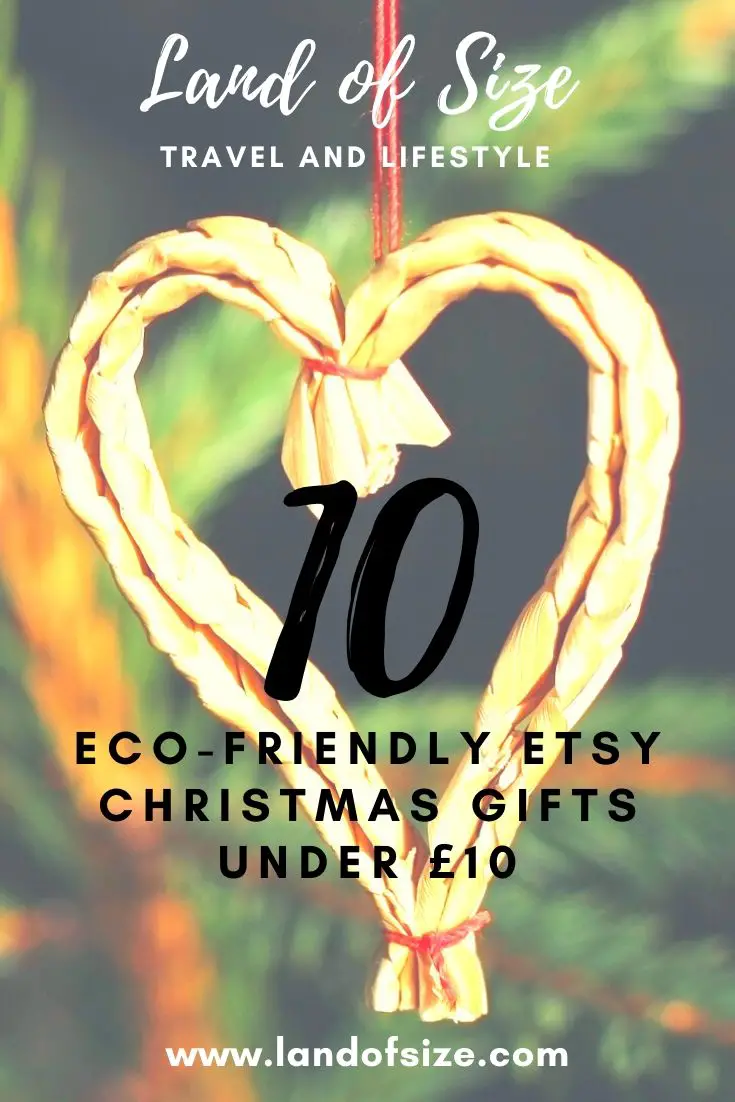 10 eco-friendly Etsy Christmas gifts under £10