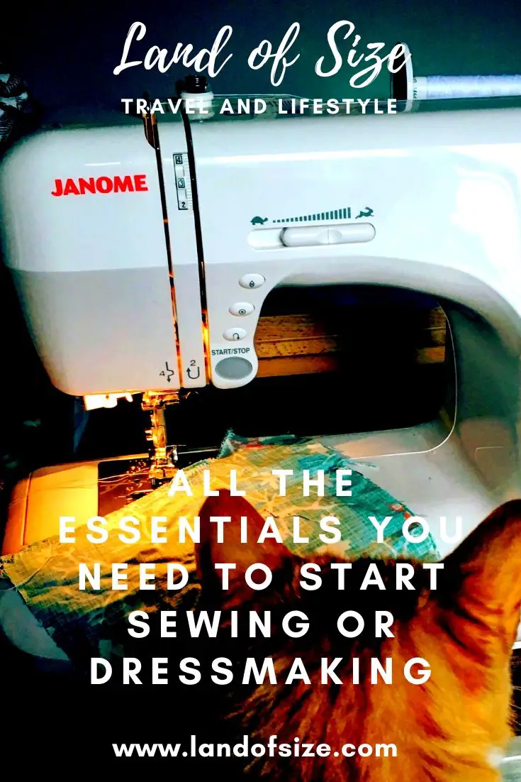 All the essentials you need to start sewing or dressmaking