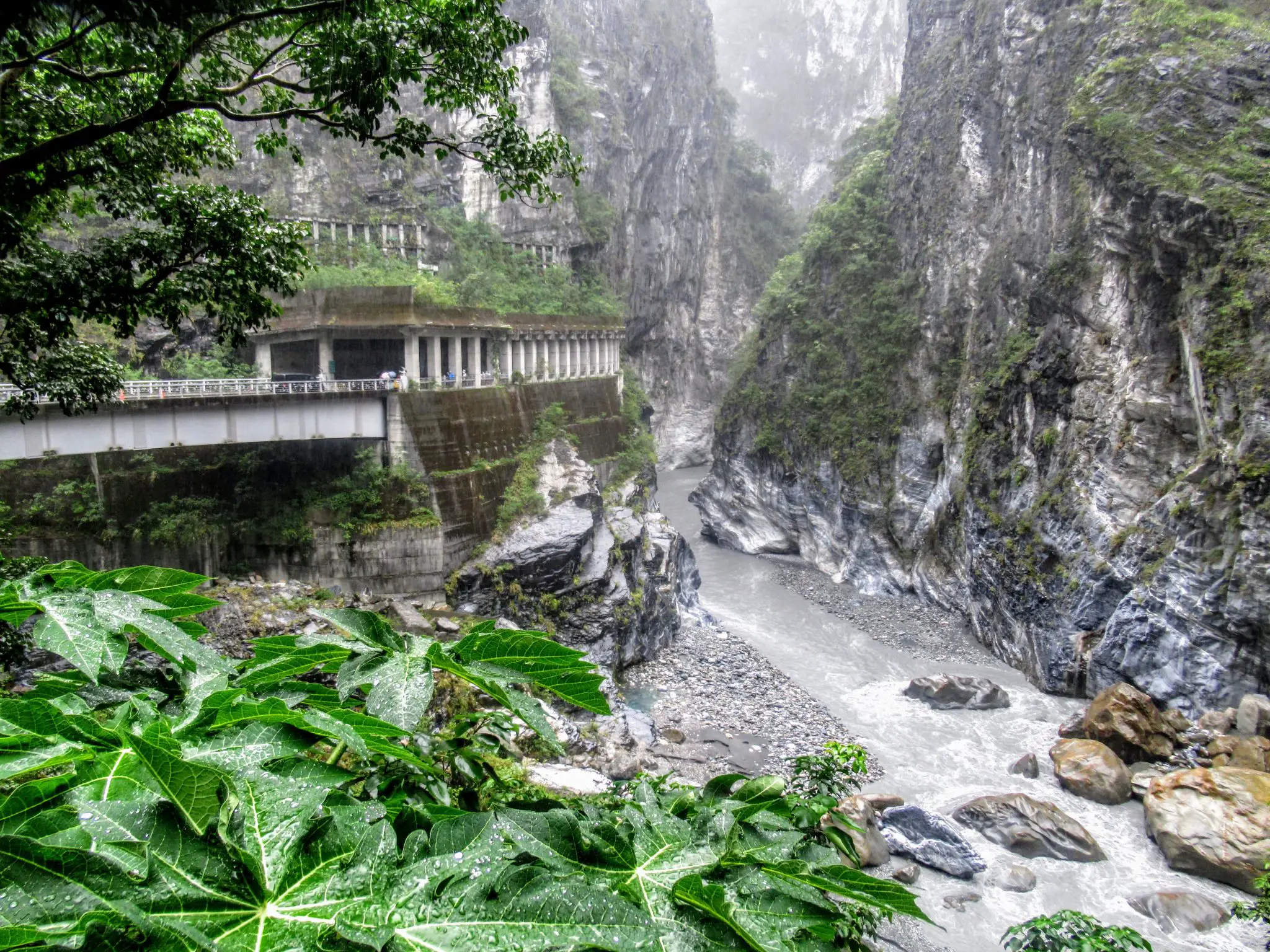 Jiuqudong (Tunnel of Nine Turns), Taroko Gorge, Taiwan