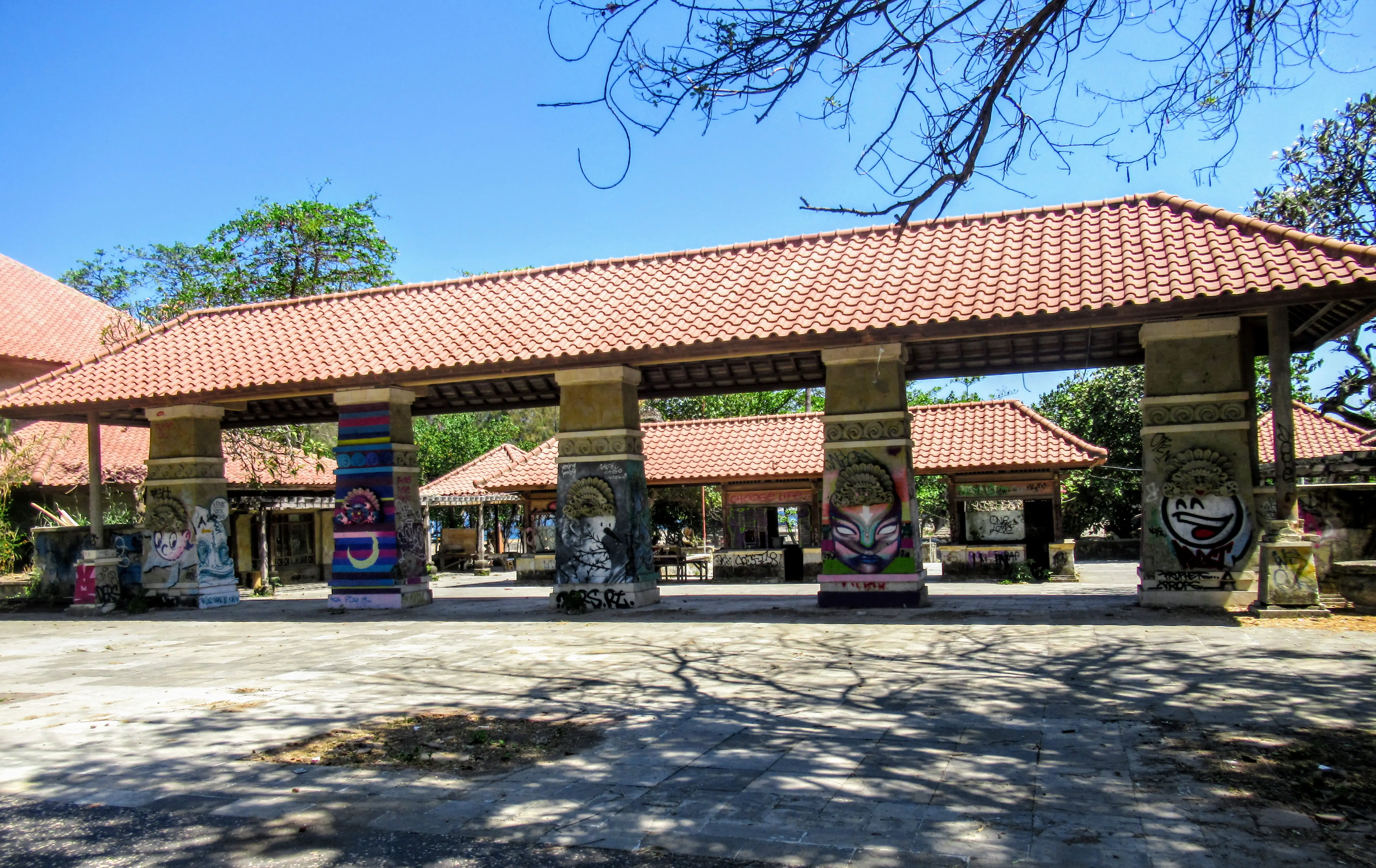 Entrance to Taman Festival theme park, Bali