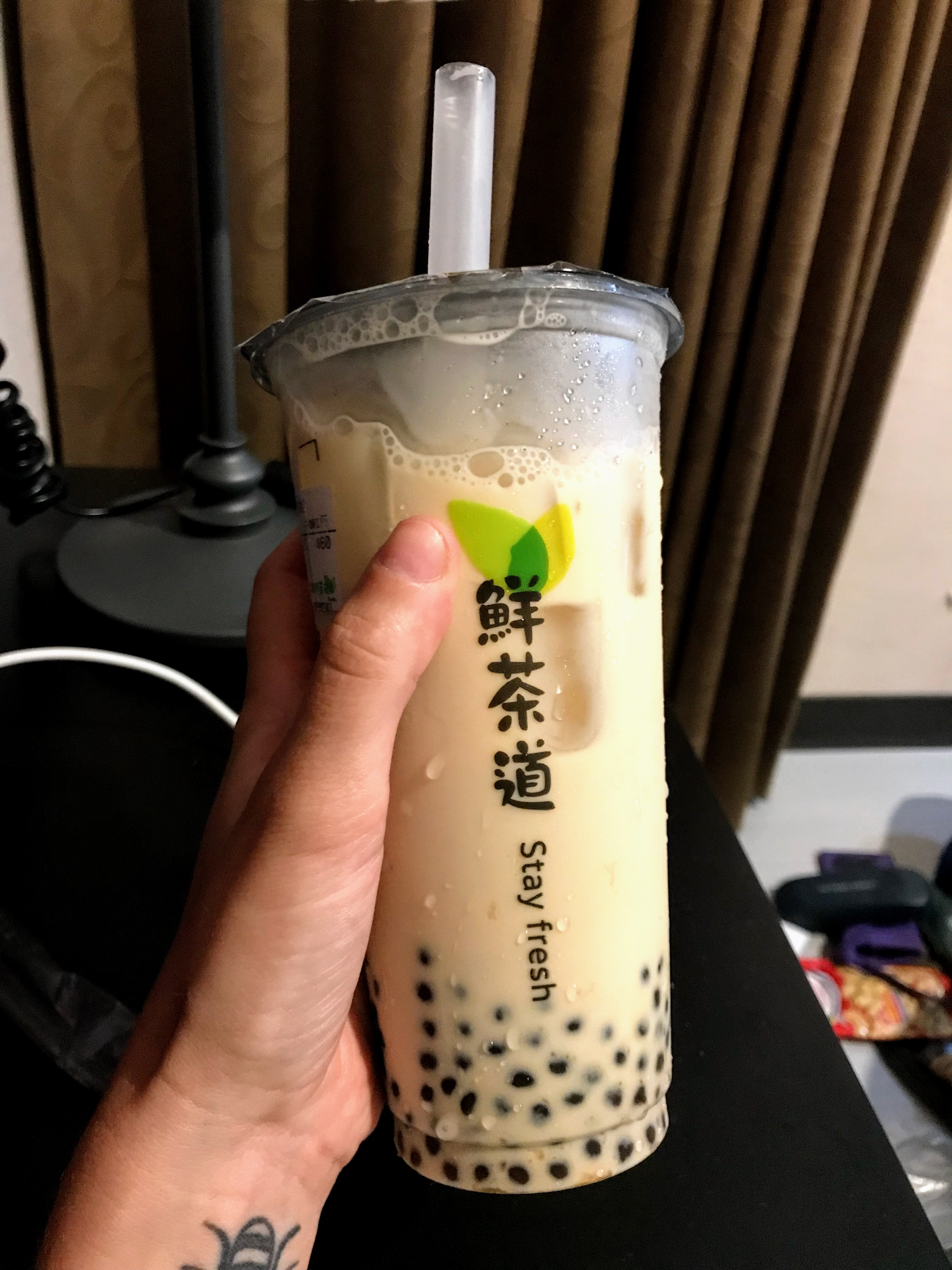 Bubble milk tea, Taiwan