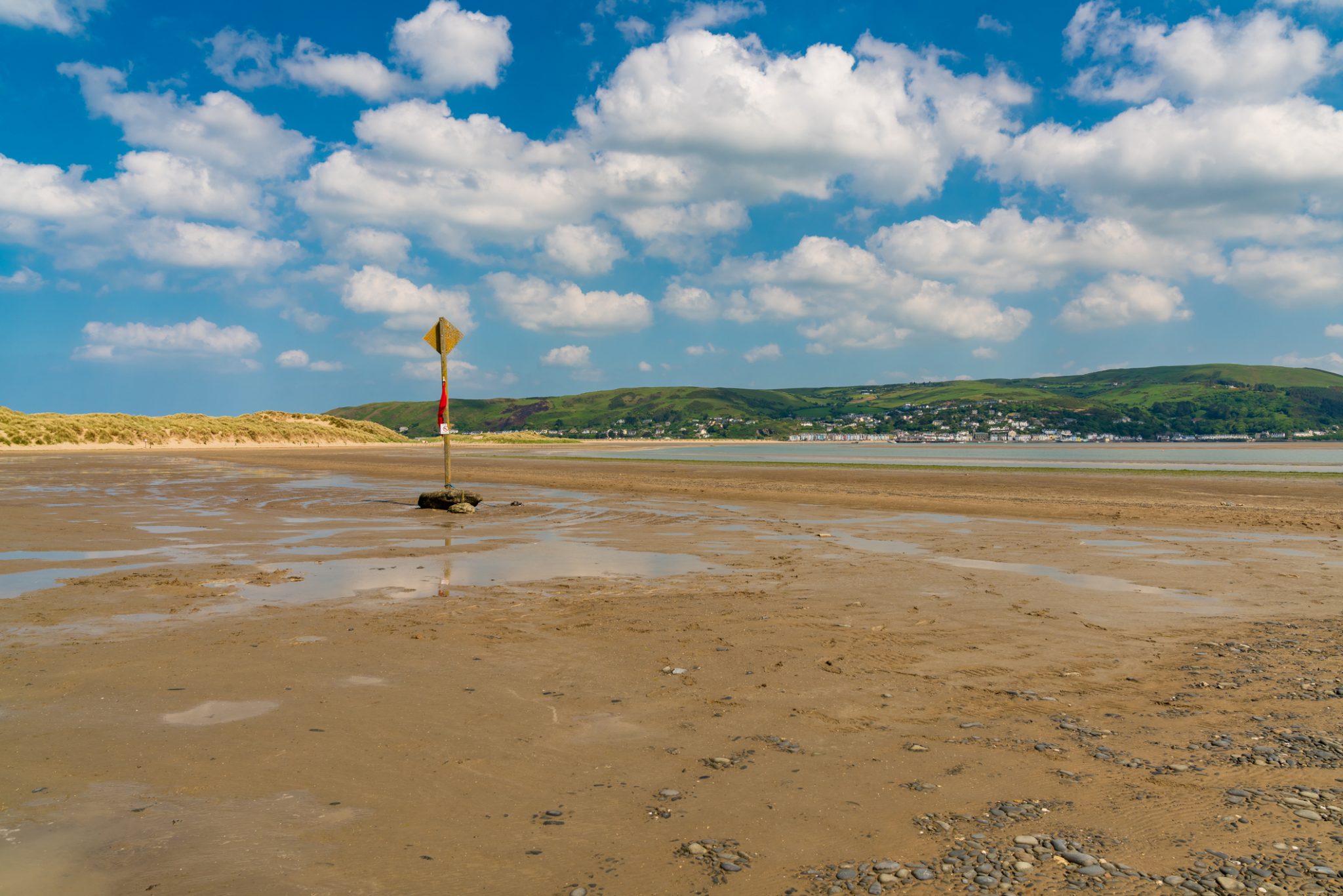 Ynyslas Beach, Wales, UK