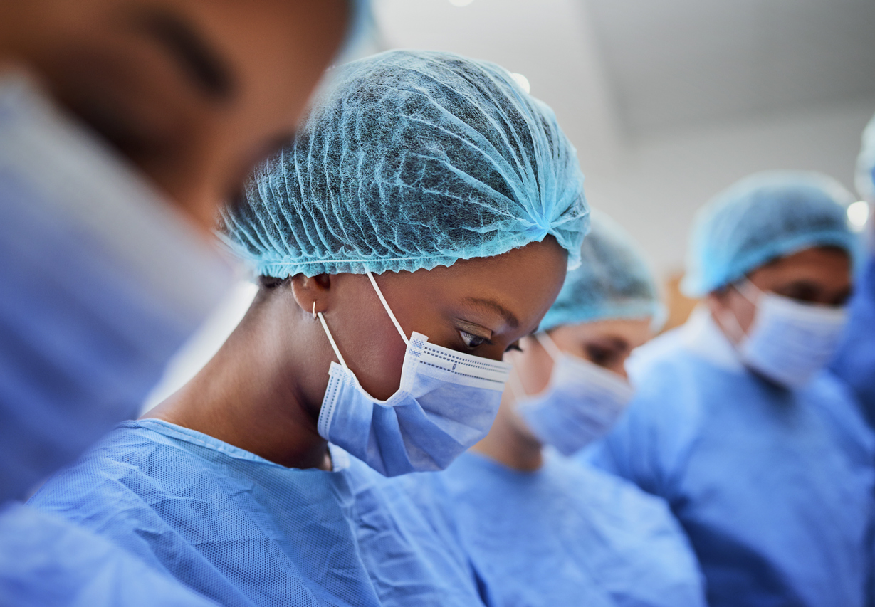 Healthworker wearing PPE