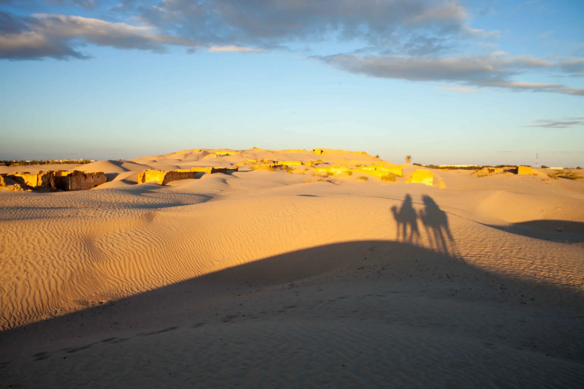 Sahara Desert camel trip in Tunisia