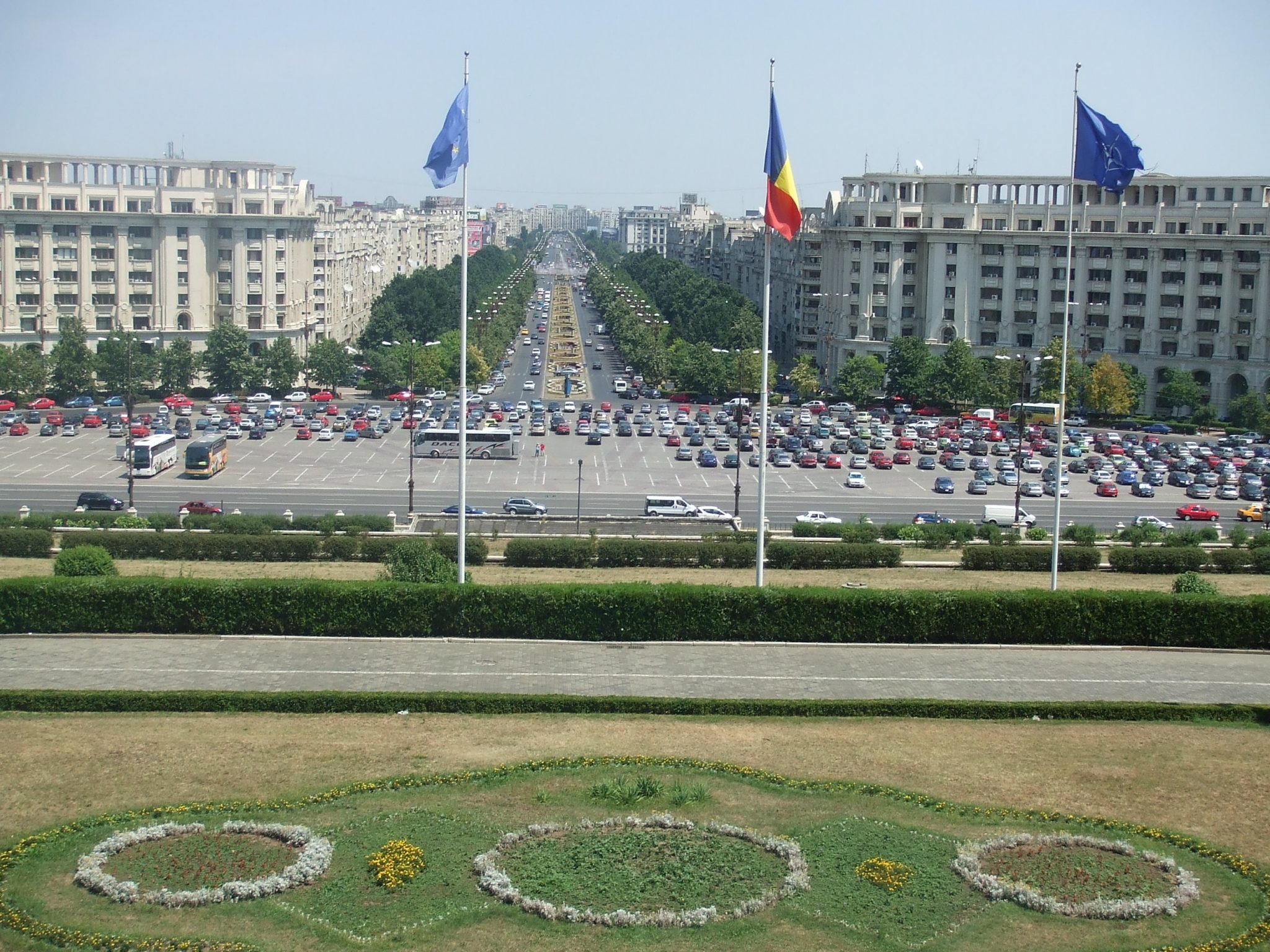 View from the Palace of Parliament, Bucharest