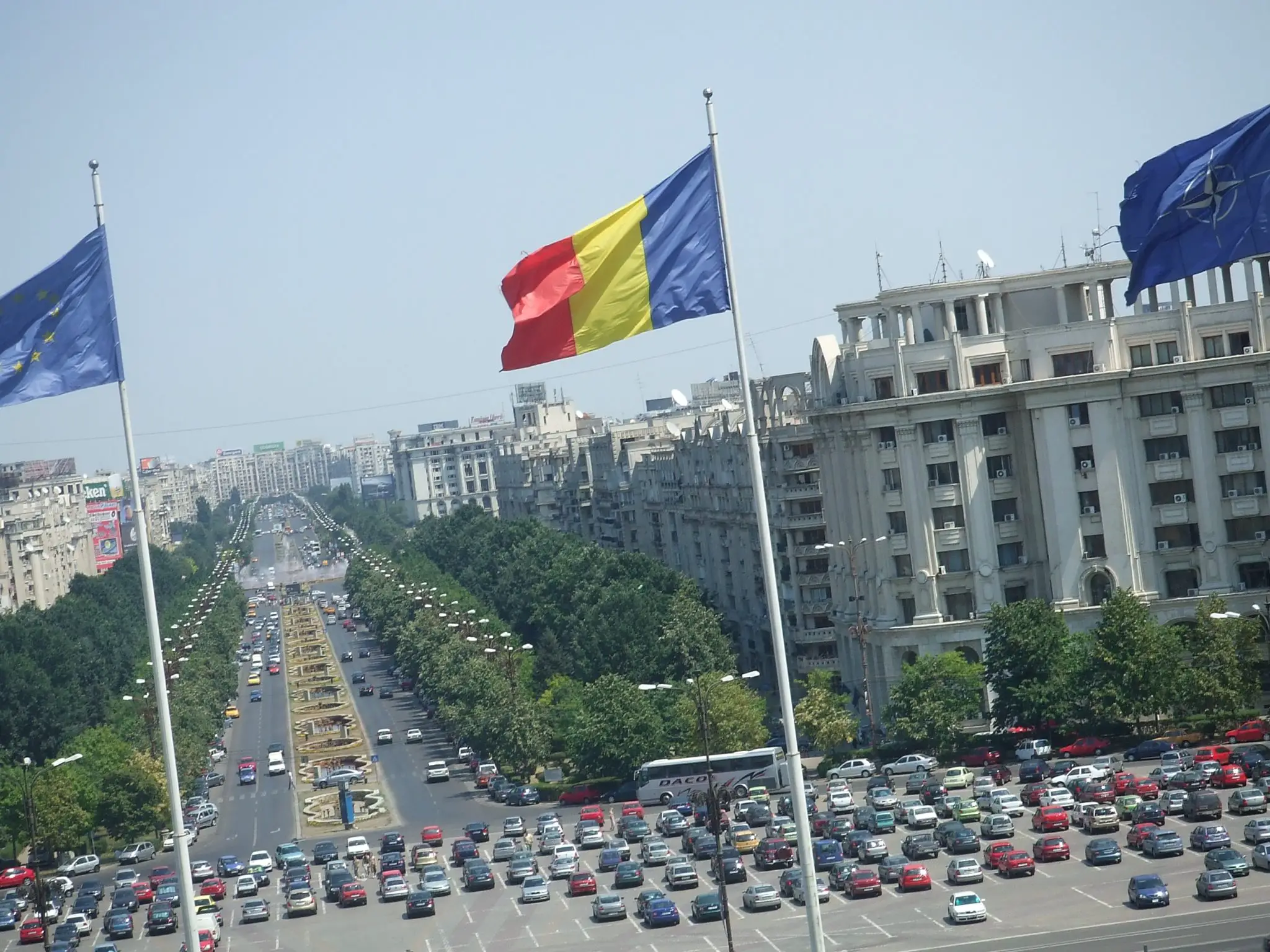 View from the Palace of Parliament, Bucharest