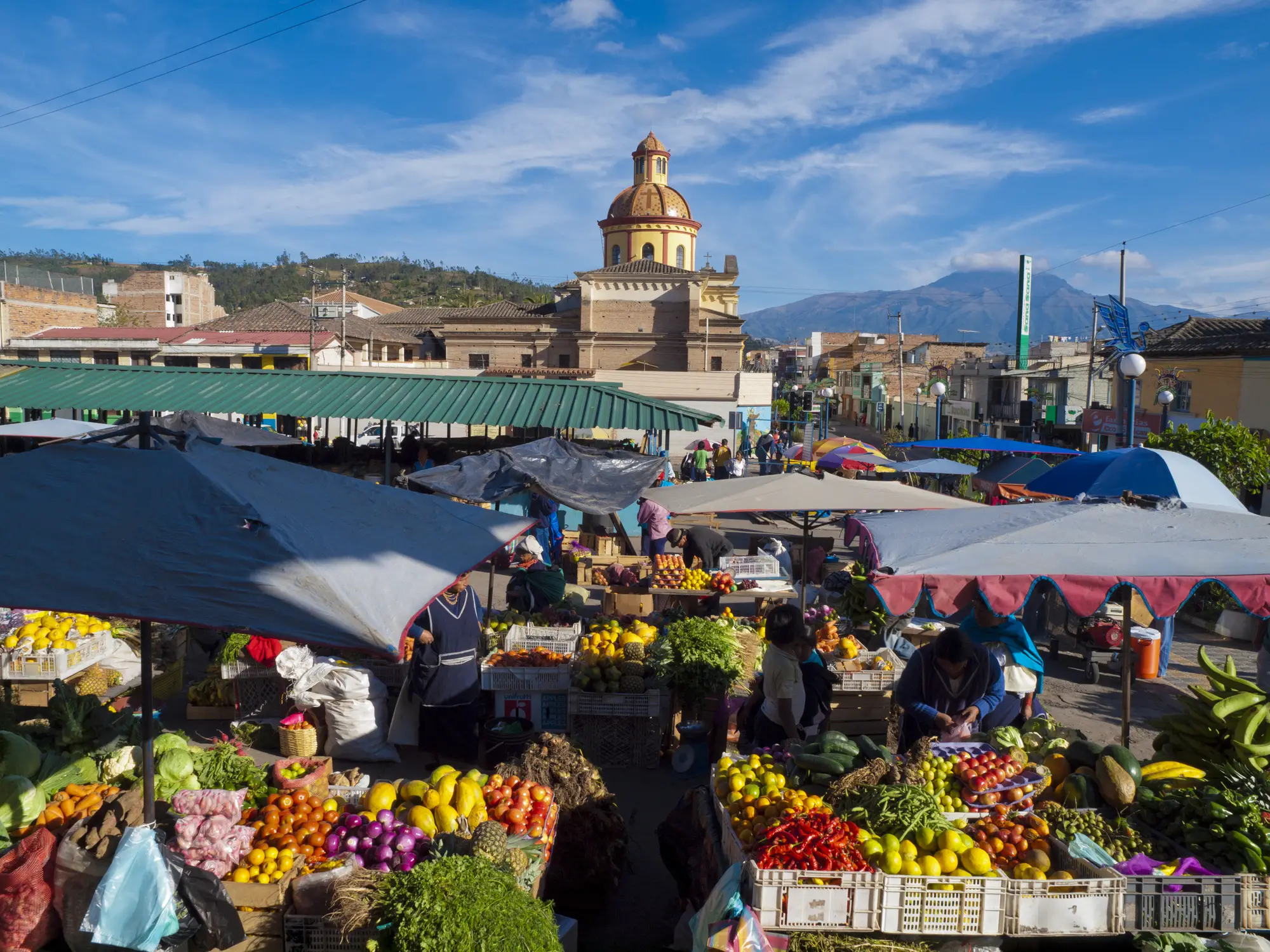 Otavalo market, Ecuador