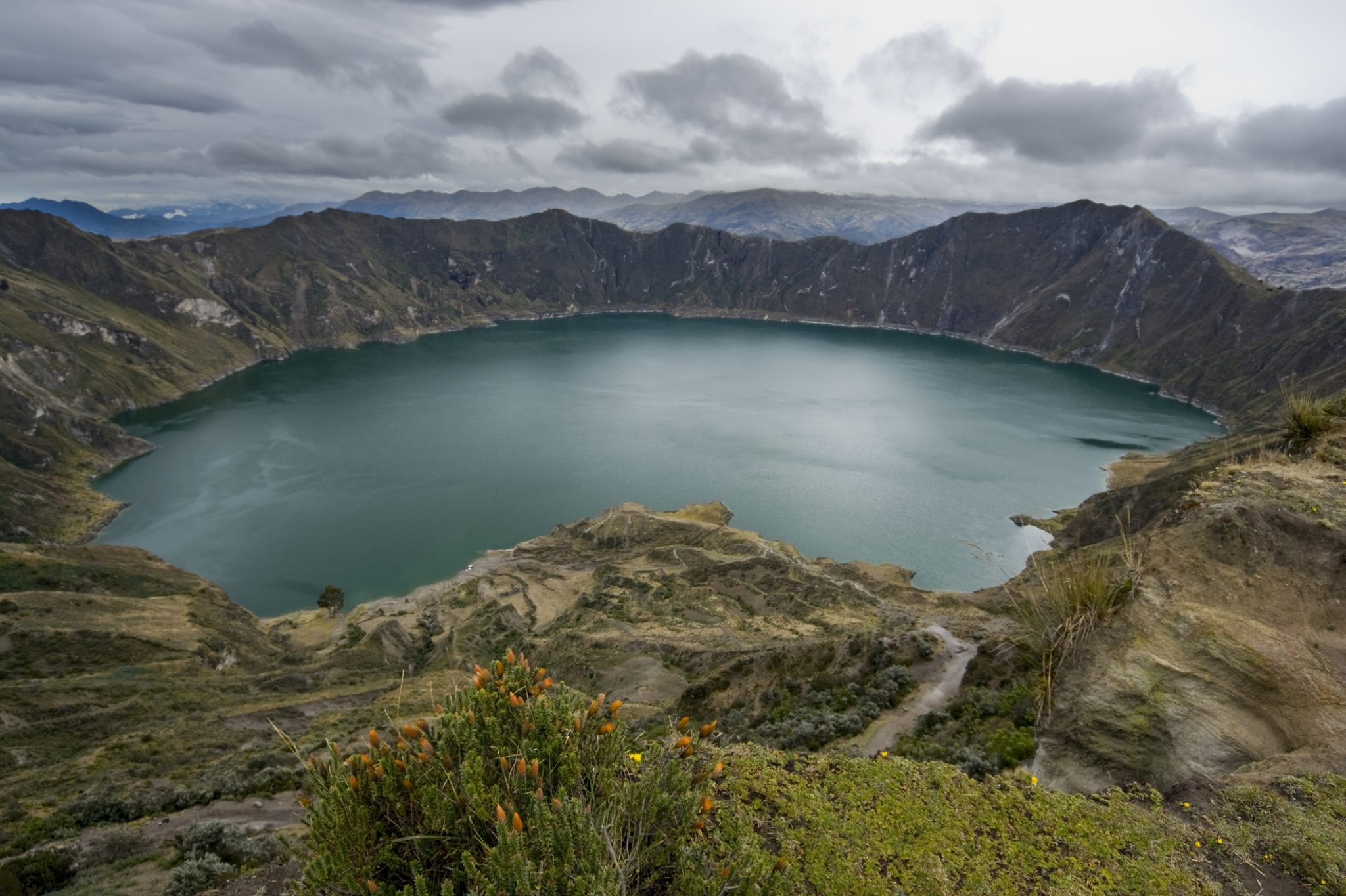 Quilotoa Lake