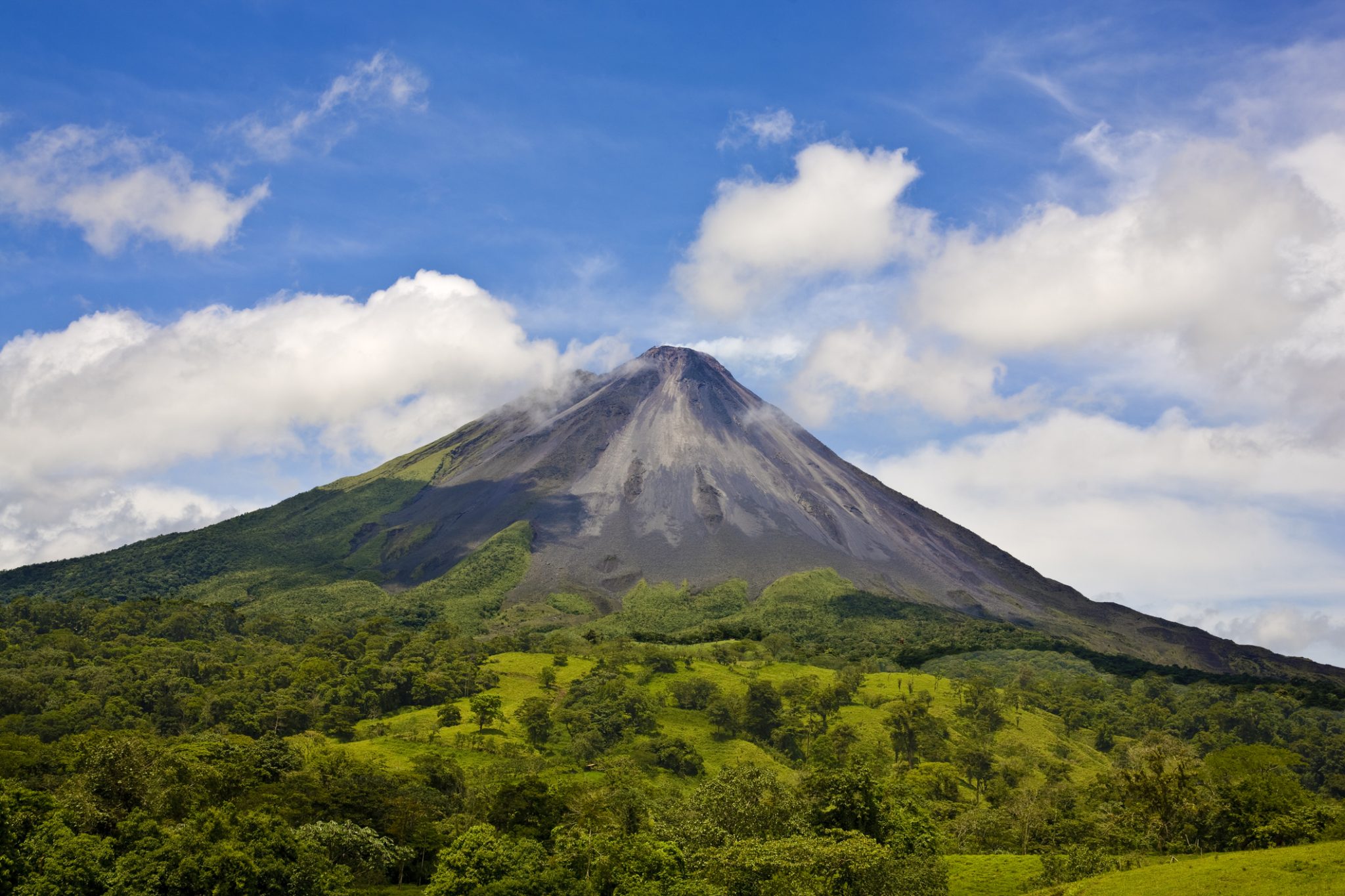 Volcano Arenal in Costa Rica.