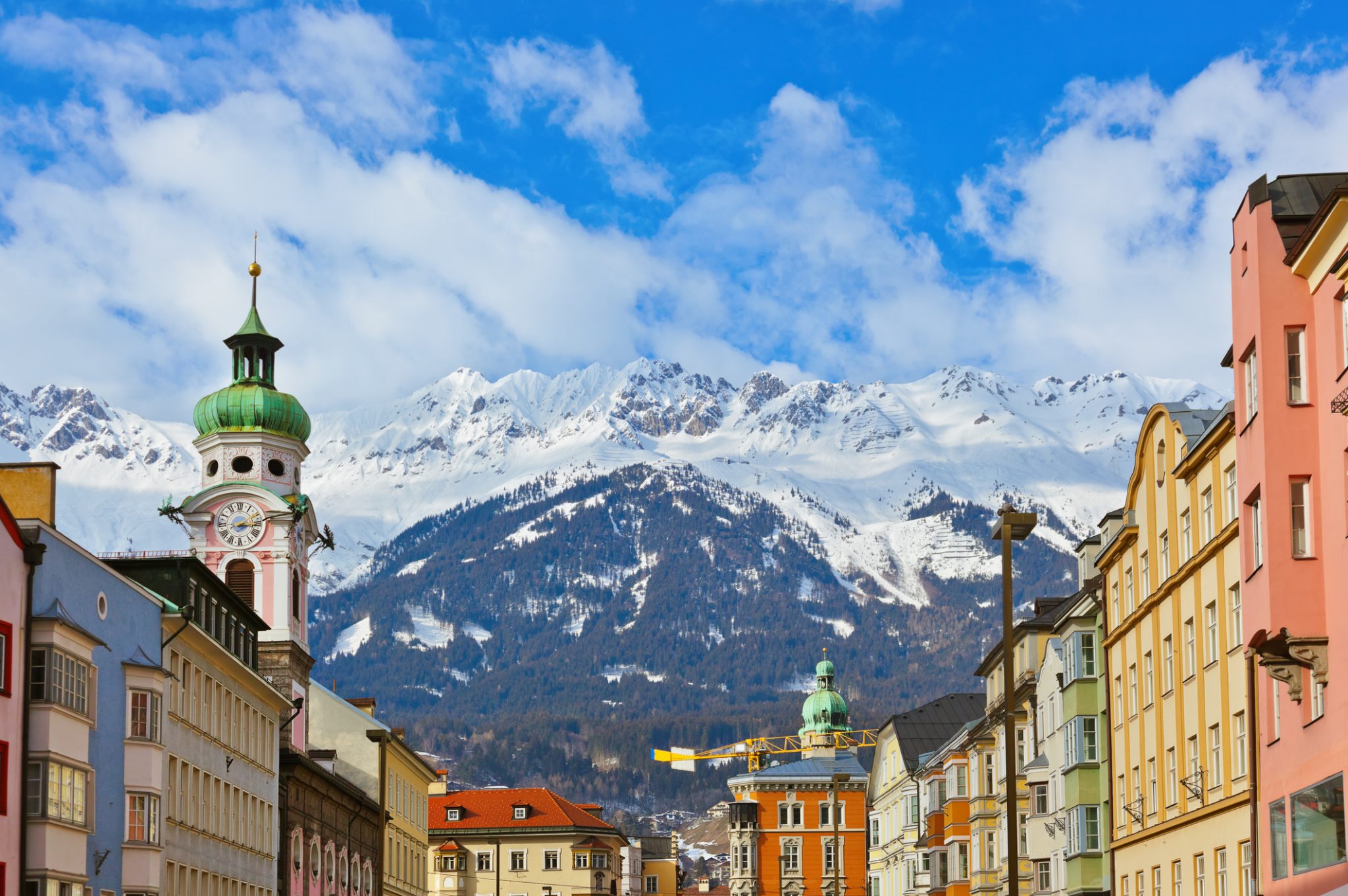 Old town in Innsbruck, Austria