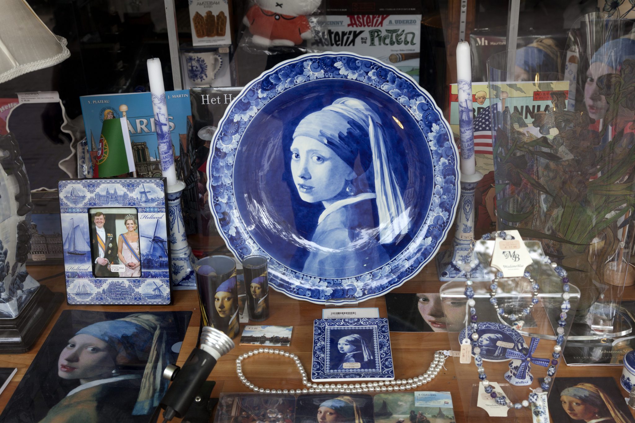 The Girl with the Pearl Earring plate, Den Haag