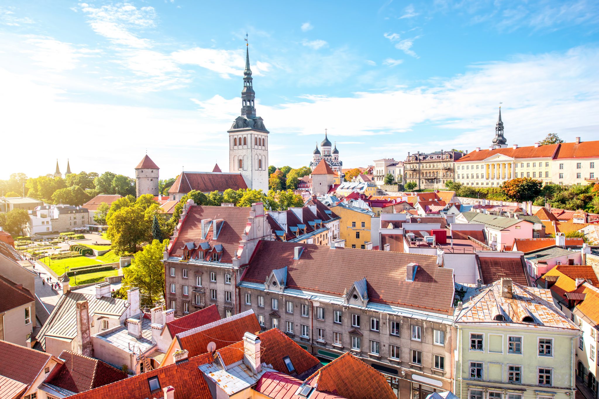 Tallinn old town, Estonia